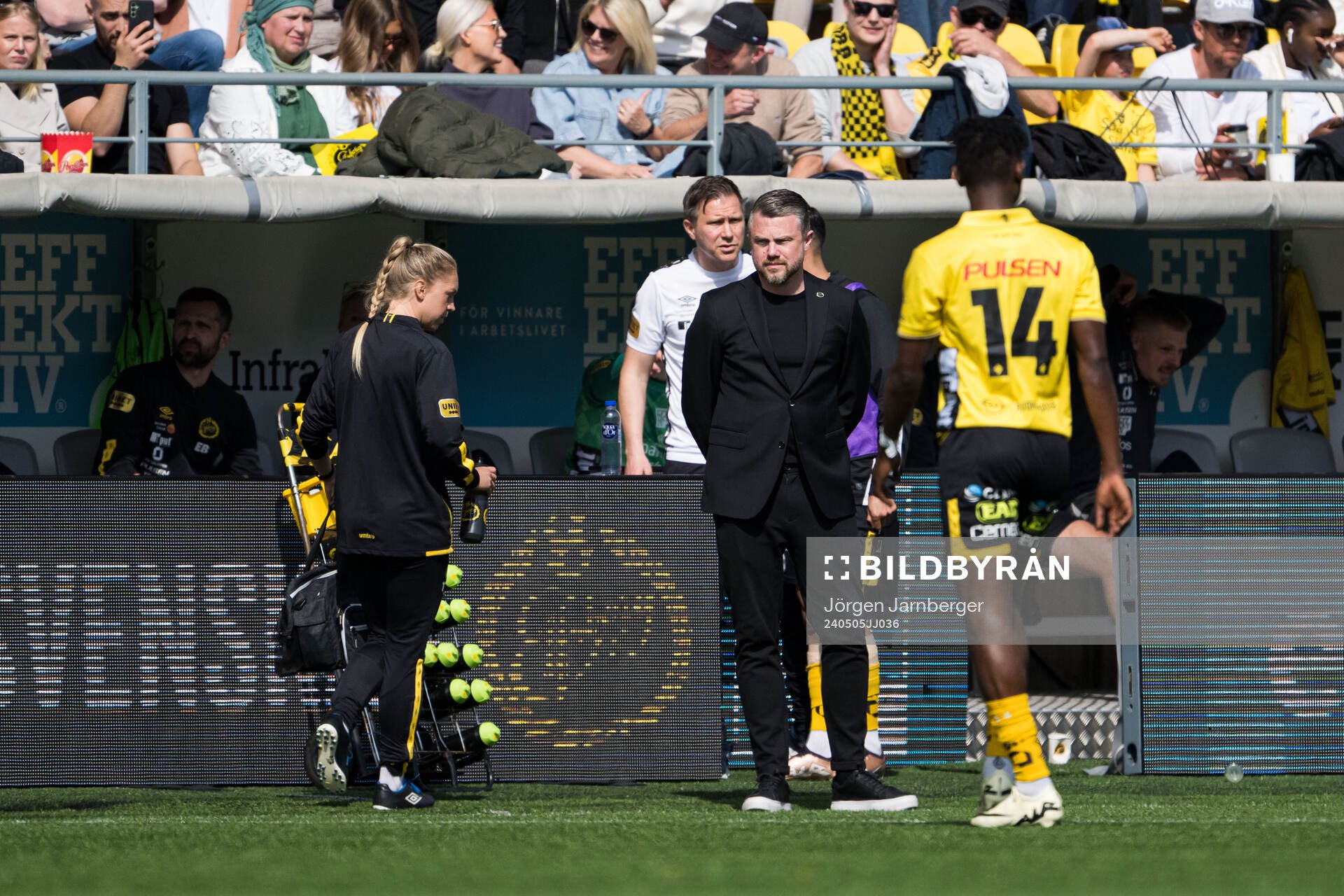 Elfsborgs manager Jimmy Thelin