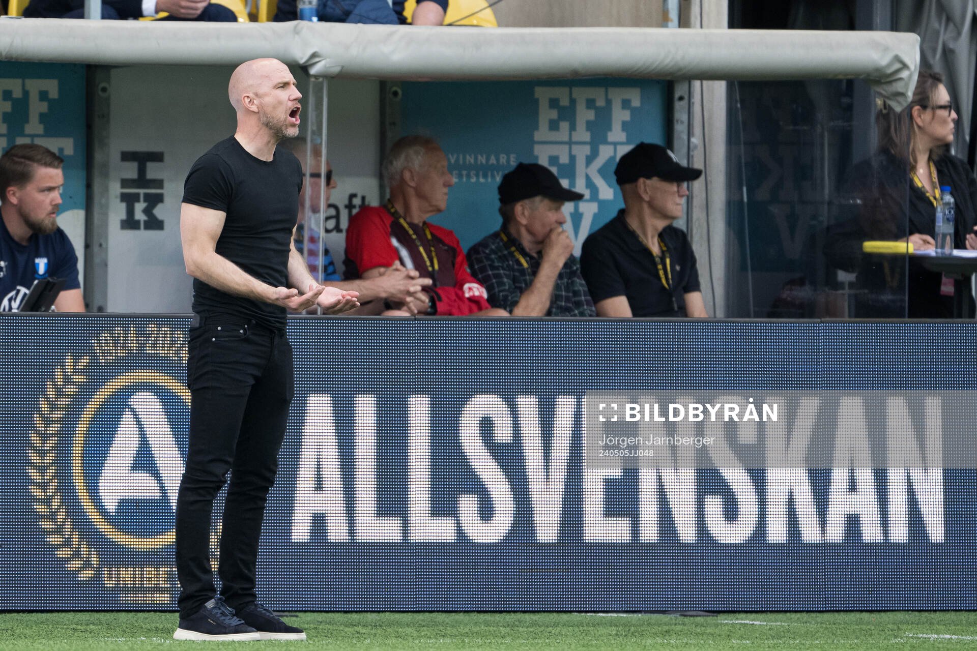 Malmö FFs tränare Henrik Rydström