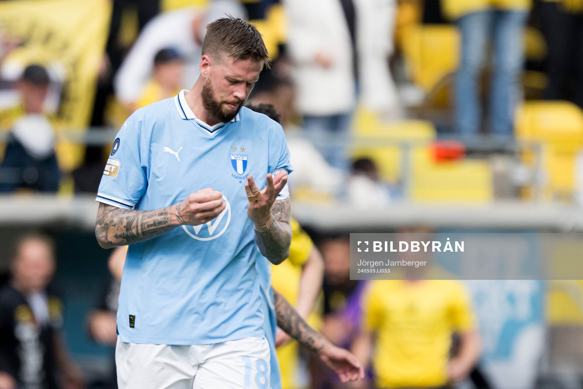 Malmö FFs Pontus Jansson deppar