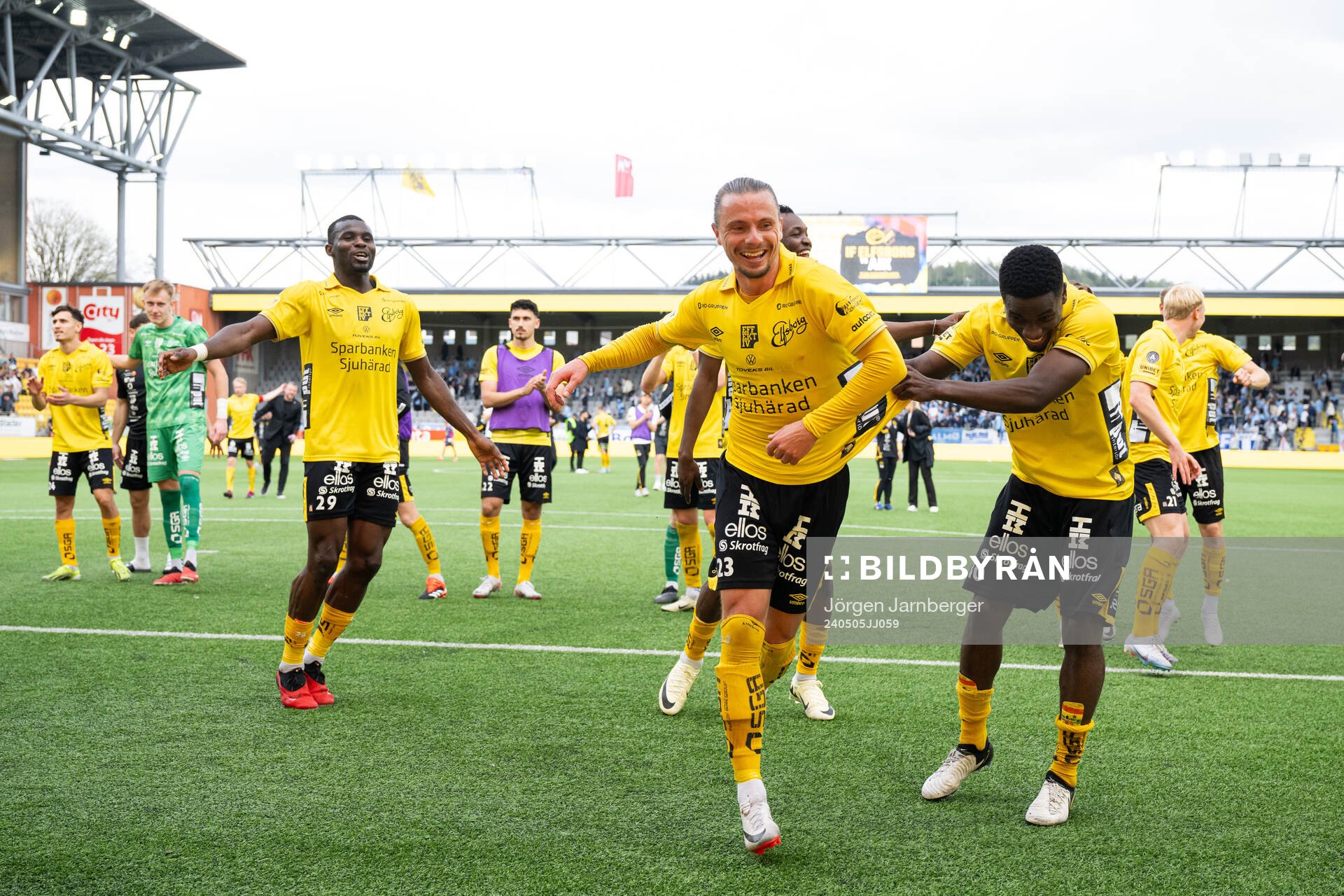 under fotbollsmatchen i Allsvenskan mellan Elfsborg och