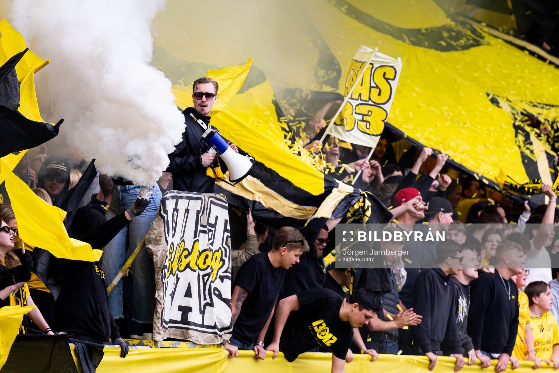 under fotbollsmatchen i Allsvenskan mellan Elfsborg och