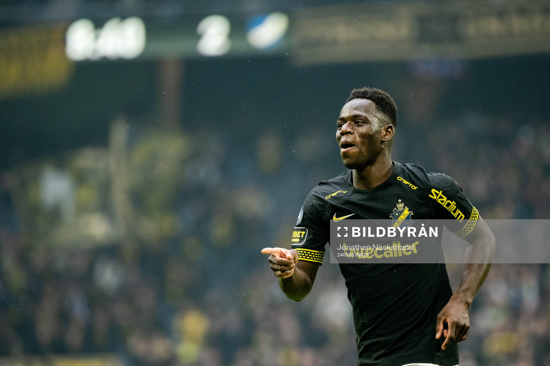 AIKs Ismaila Coulibaly jublar