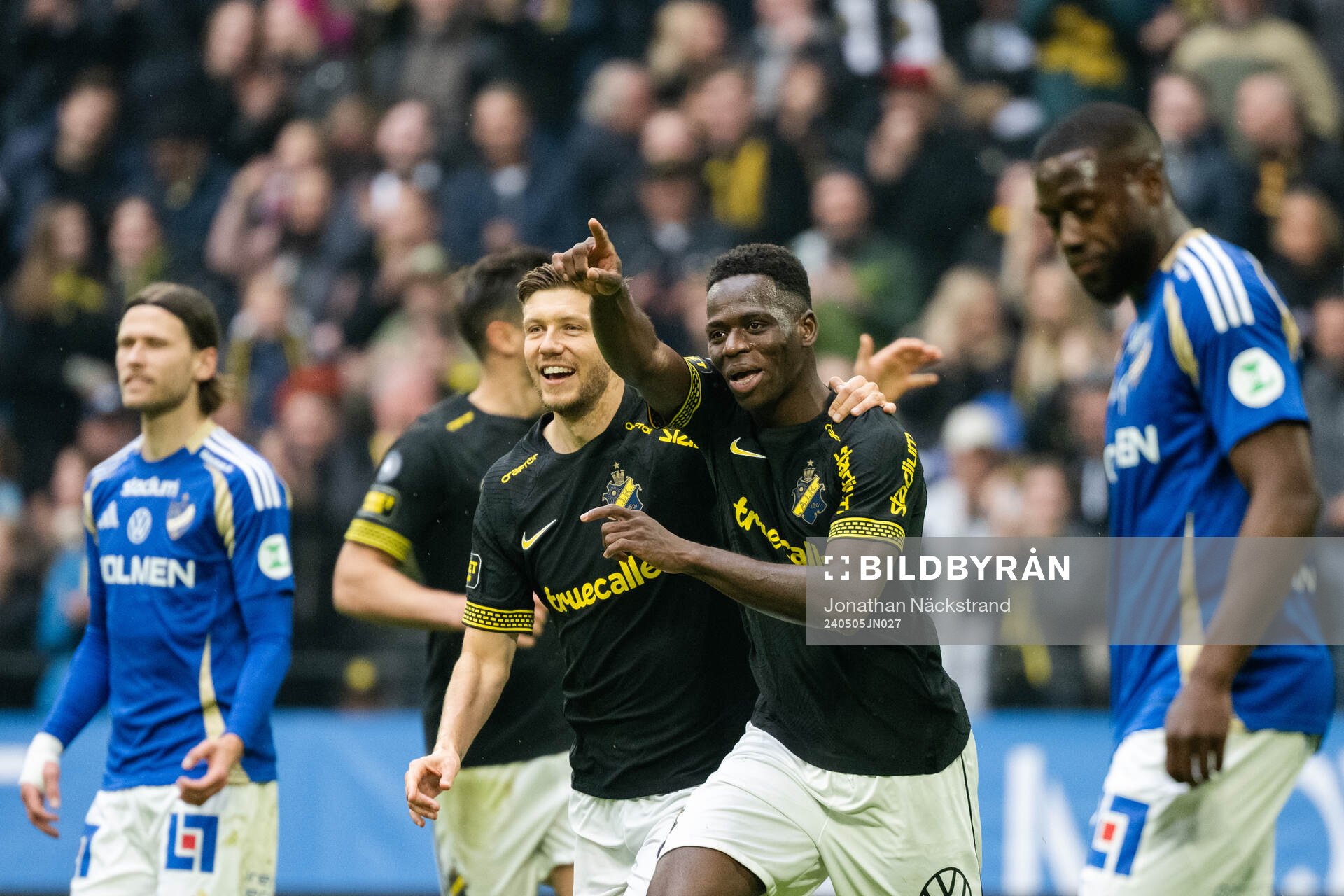 AIKs Ismaila Coulibaly jublar