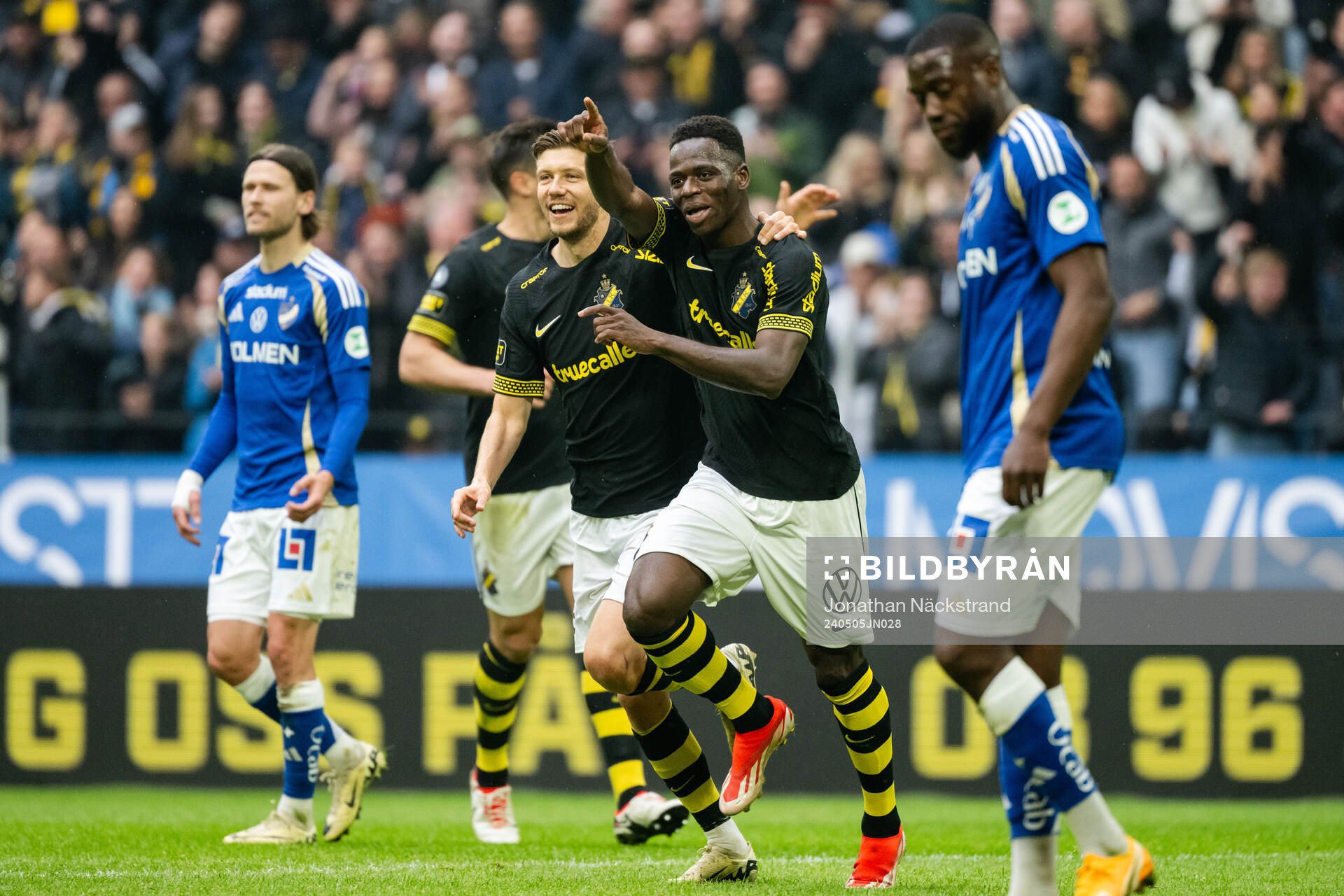 AIKs Ismaila Coulibaly jublar