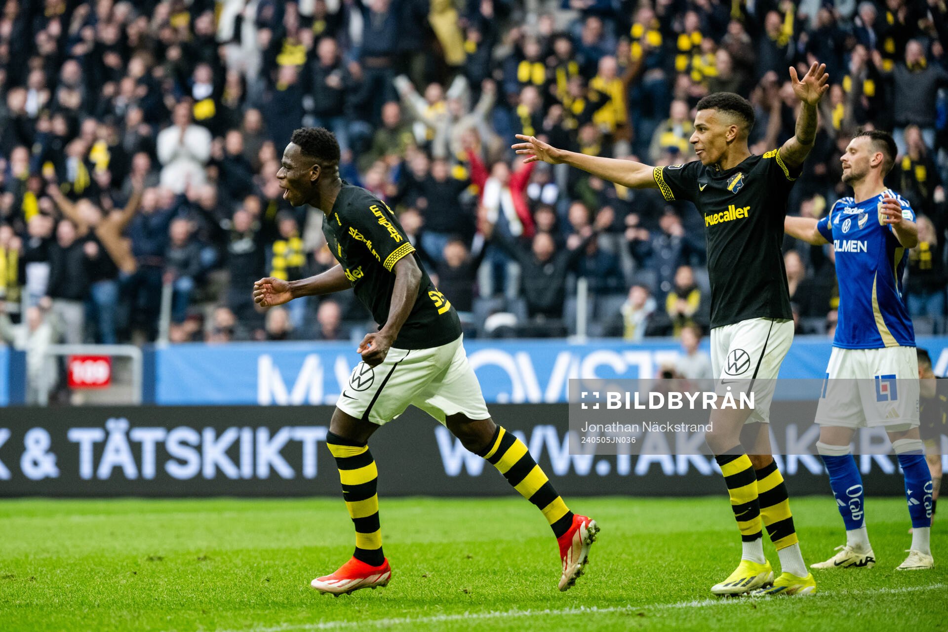 AIKs Ismaila Coulibaly jublar