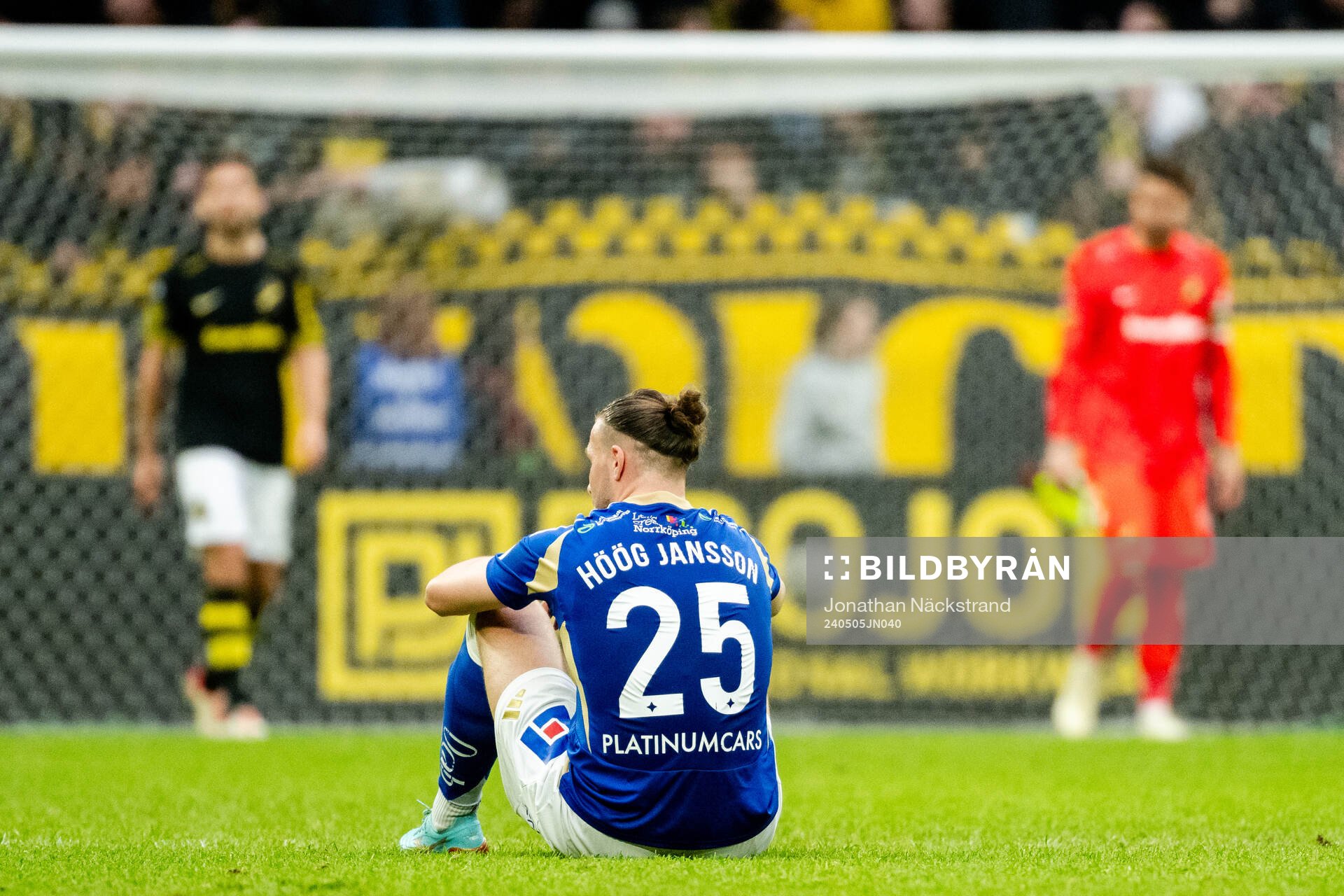 IFK Norrköpings Kevin Höög Jansson deppar