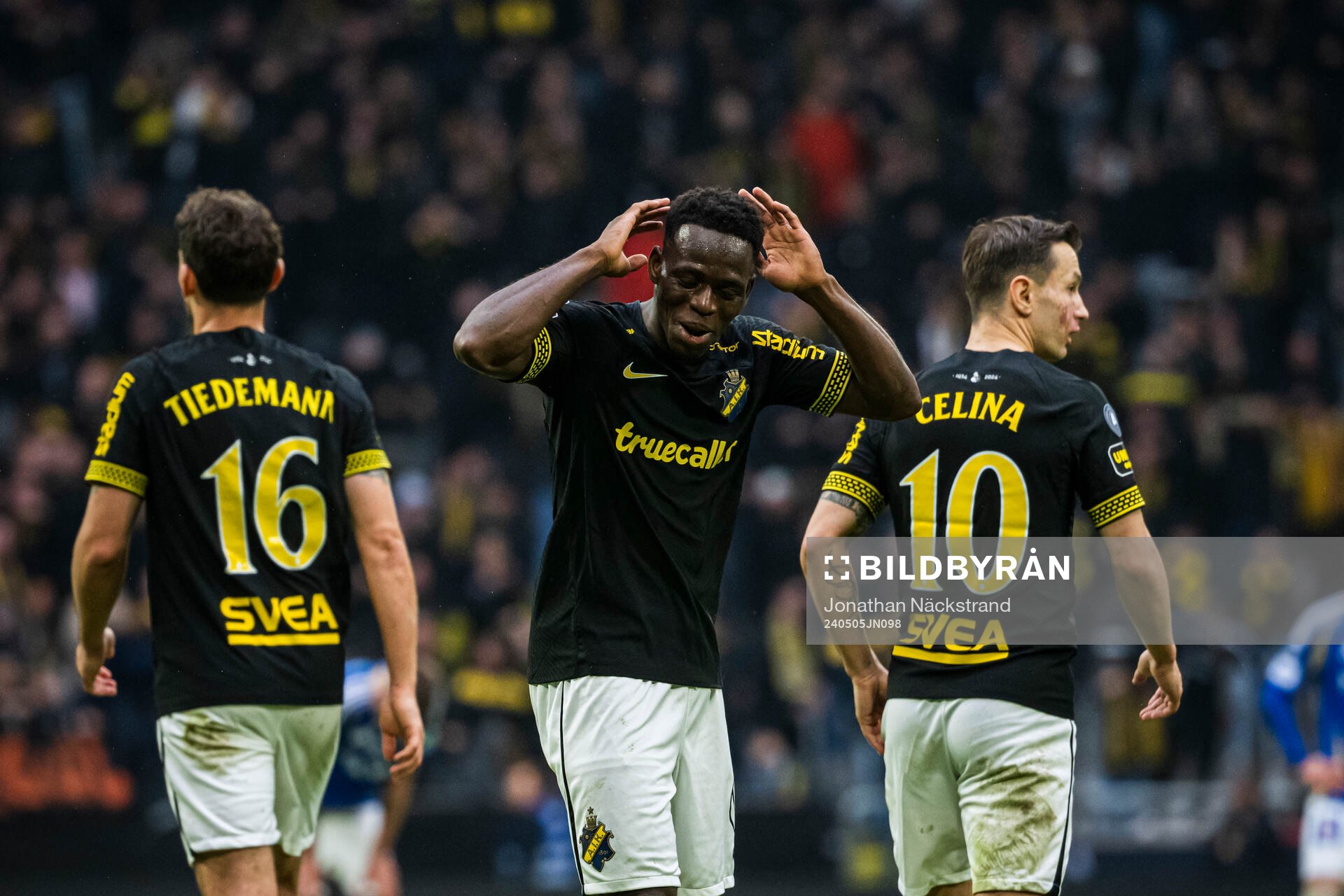 AIKs Ismaila Coulibaly jublar