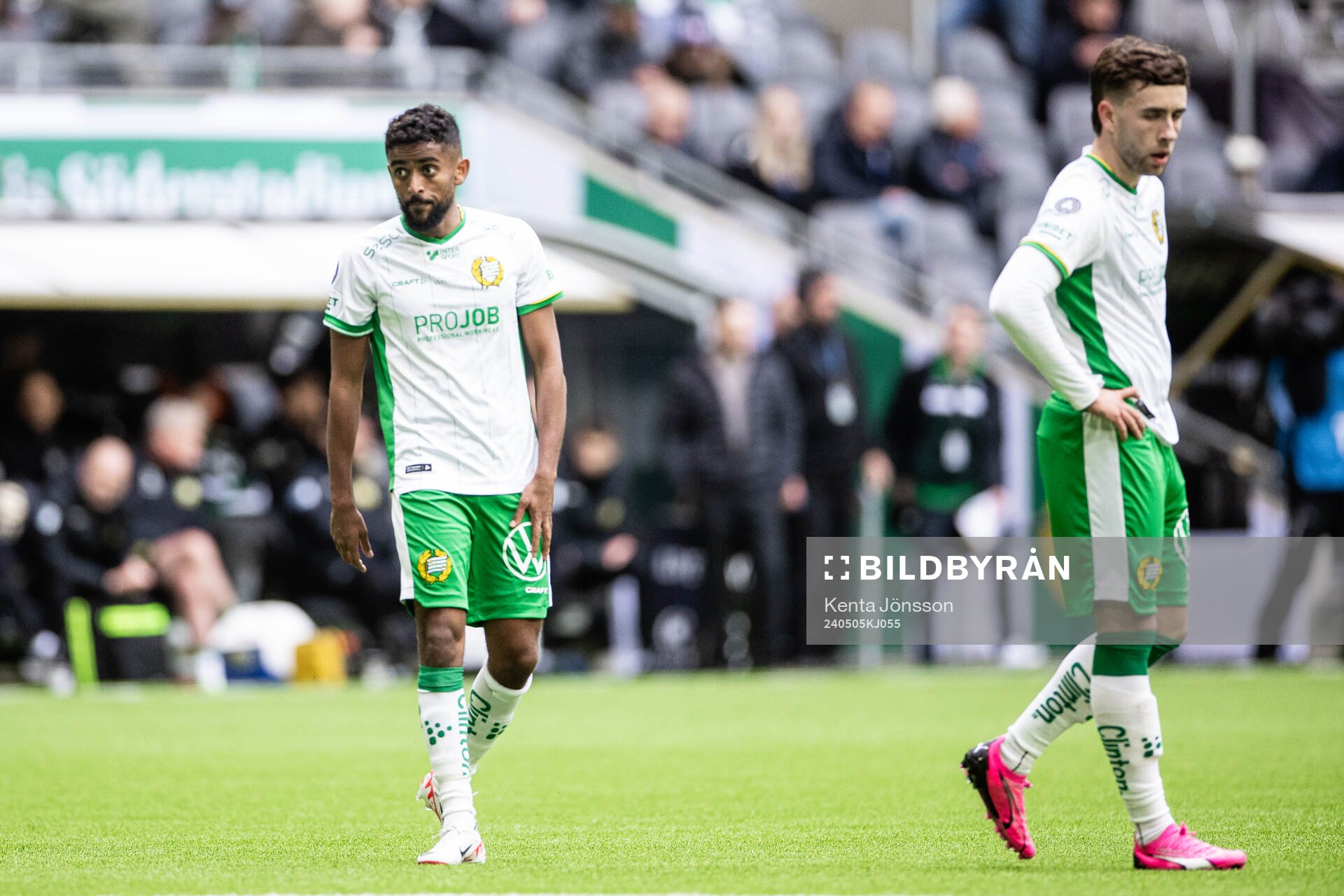 Hammarbys Tesfaldet Tekie deppar