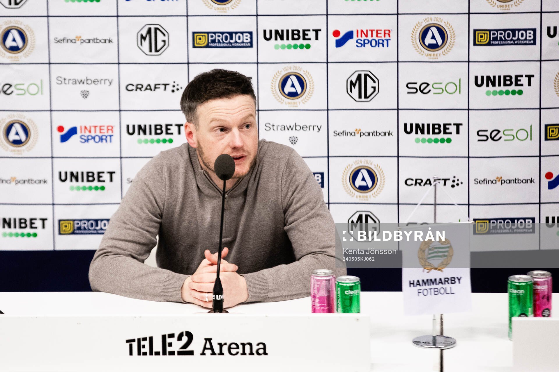 Hammarbys tränare Kim Hellberg