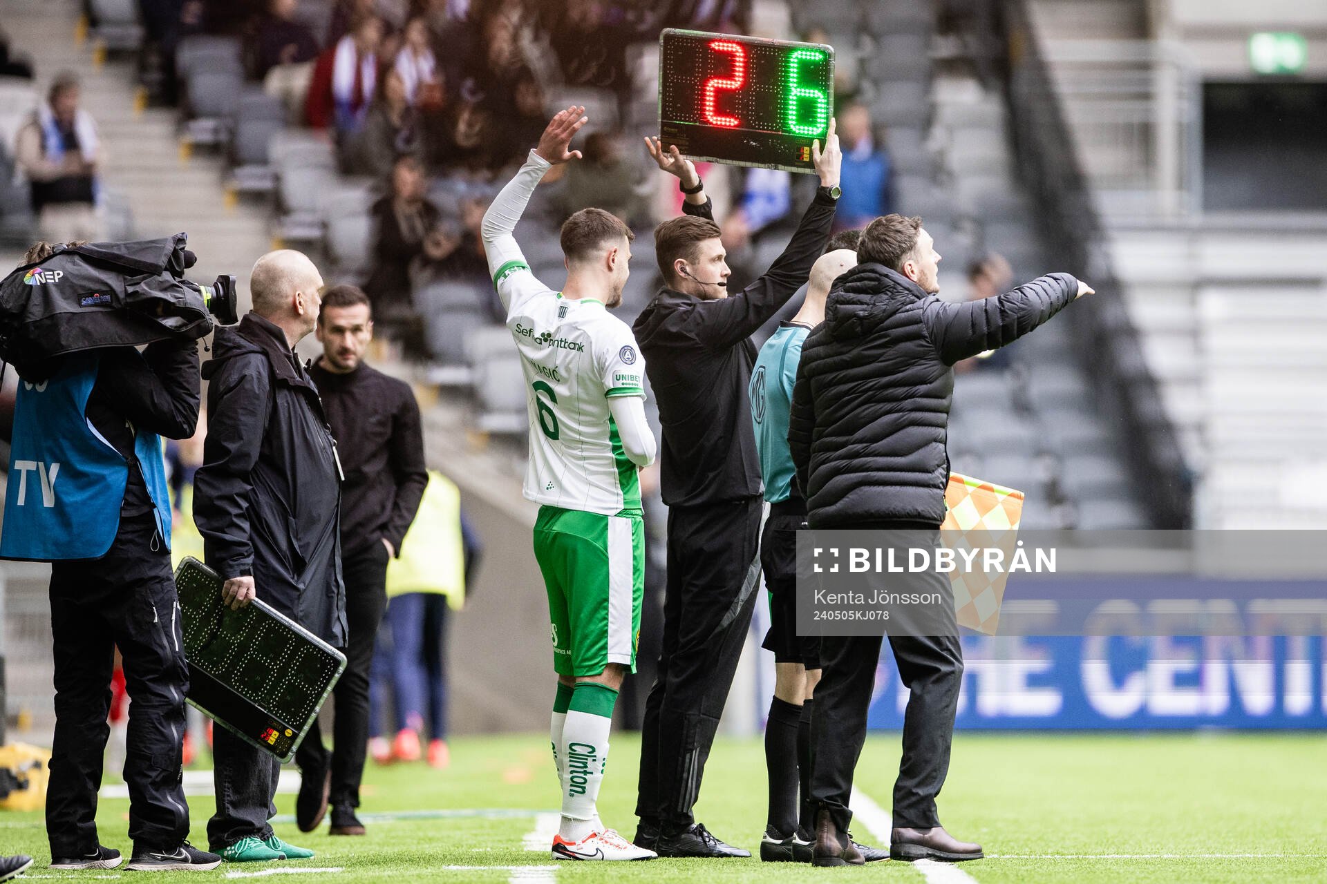 Hammarbys Pavle Vagić byts