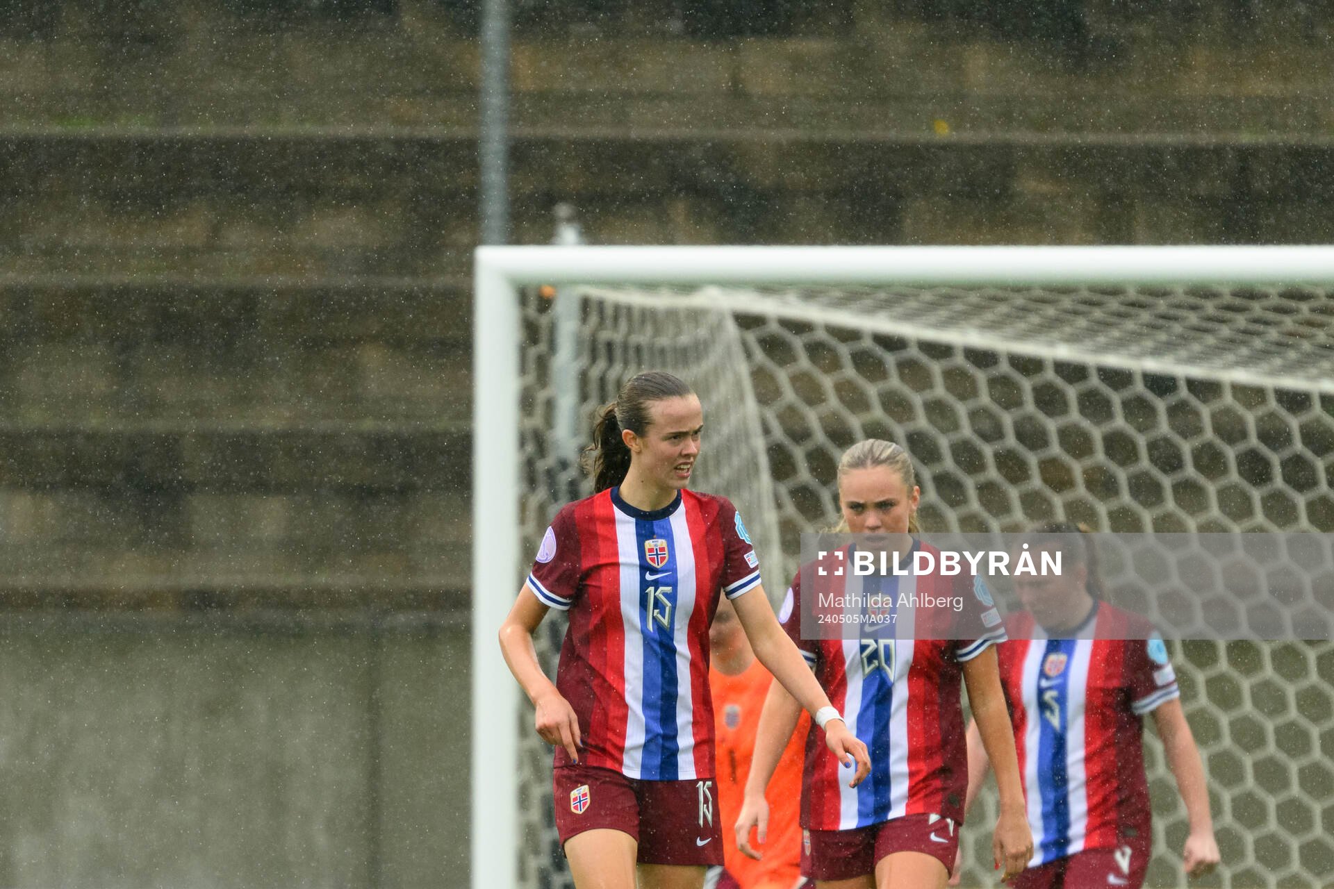 Elle Ulstein of Norway looks dejected