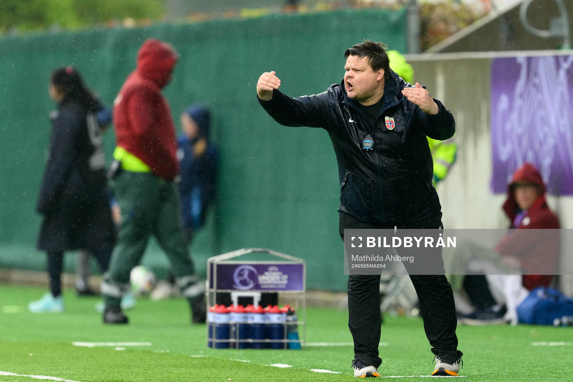 Head coach Børje Sørensen of Norway