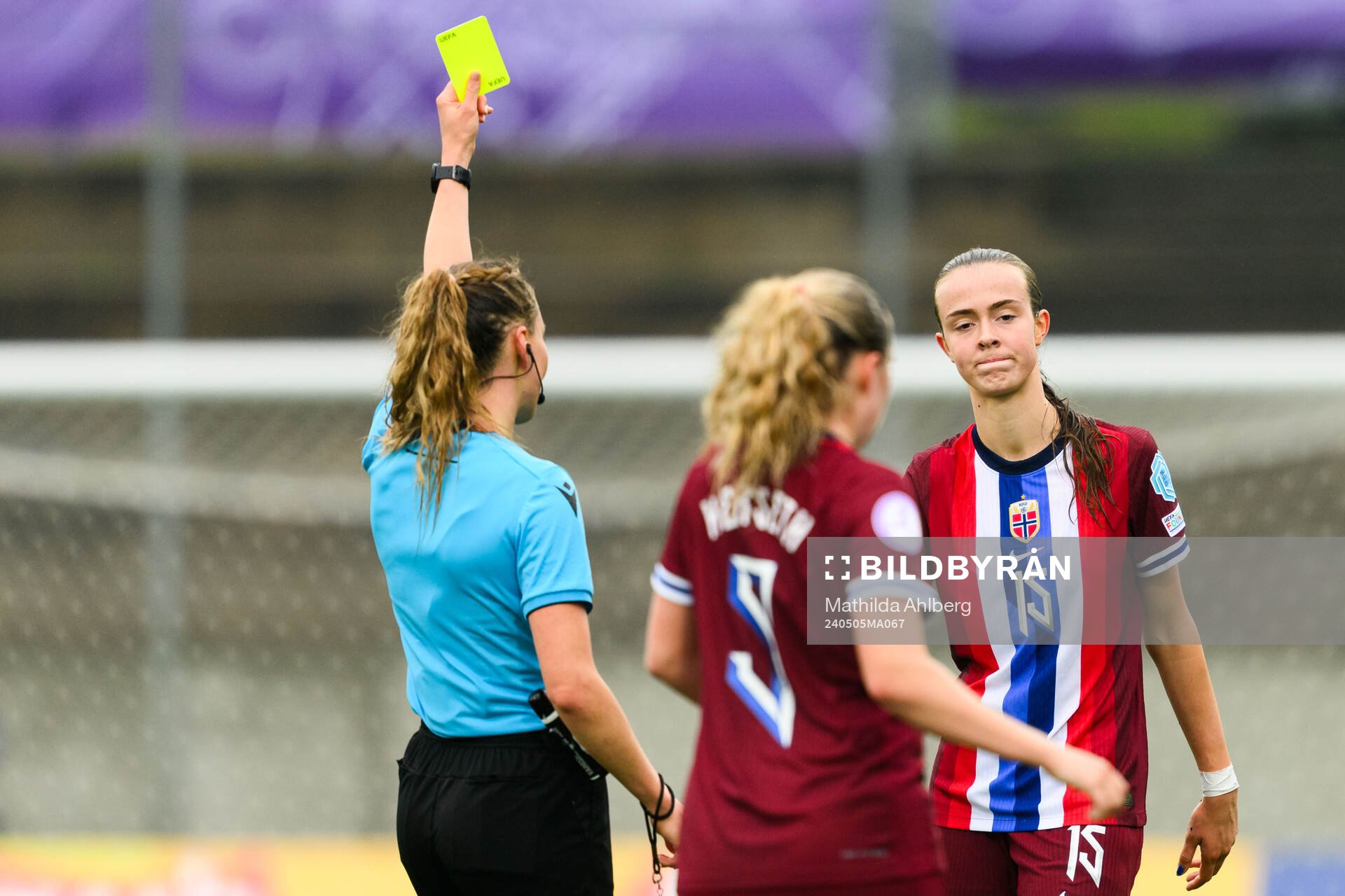 And Elle Ulstein of Norway looks dejected