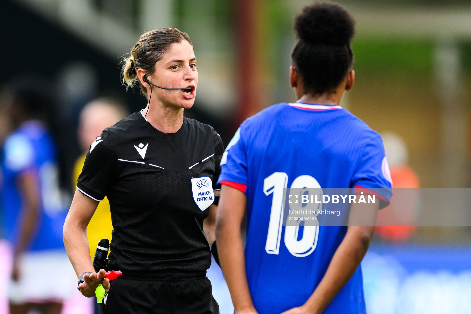 Referee Martina Molinaro