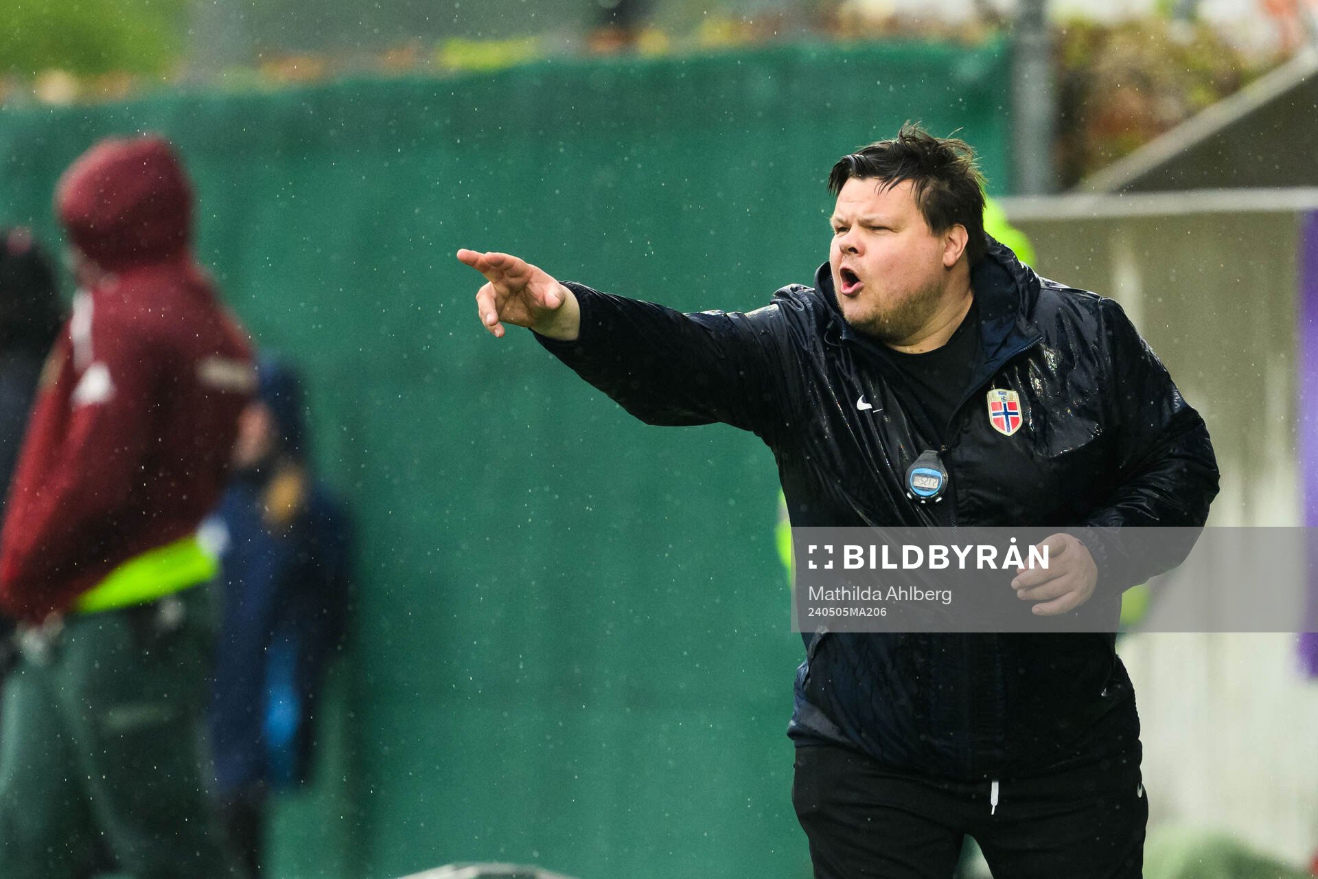 Head coach Børje Sørensen of Norway