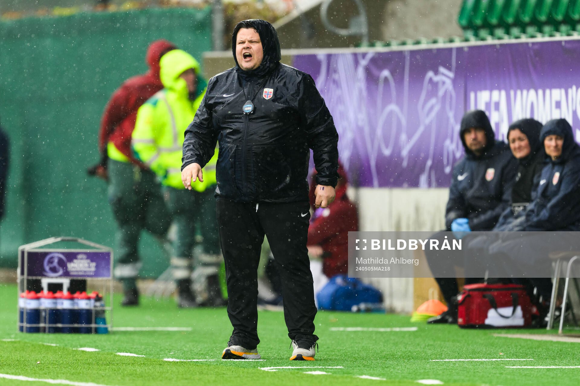 Head coach Børje Sørensen of Norway
