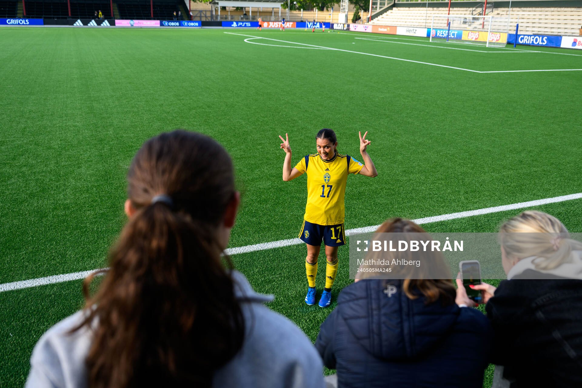Moa Svensson of Sweden