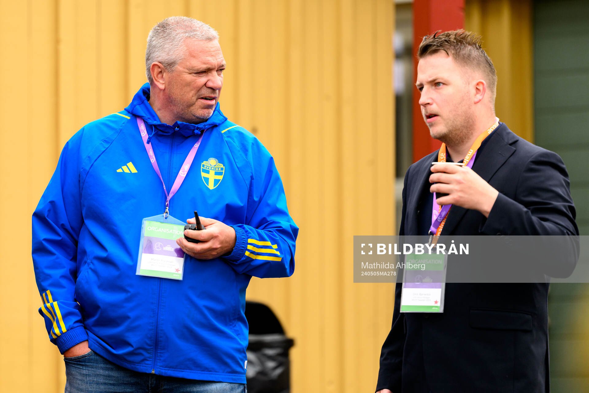 Martin Fredman, Head of security at the Swedish Football
