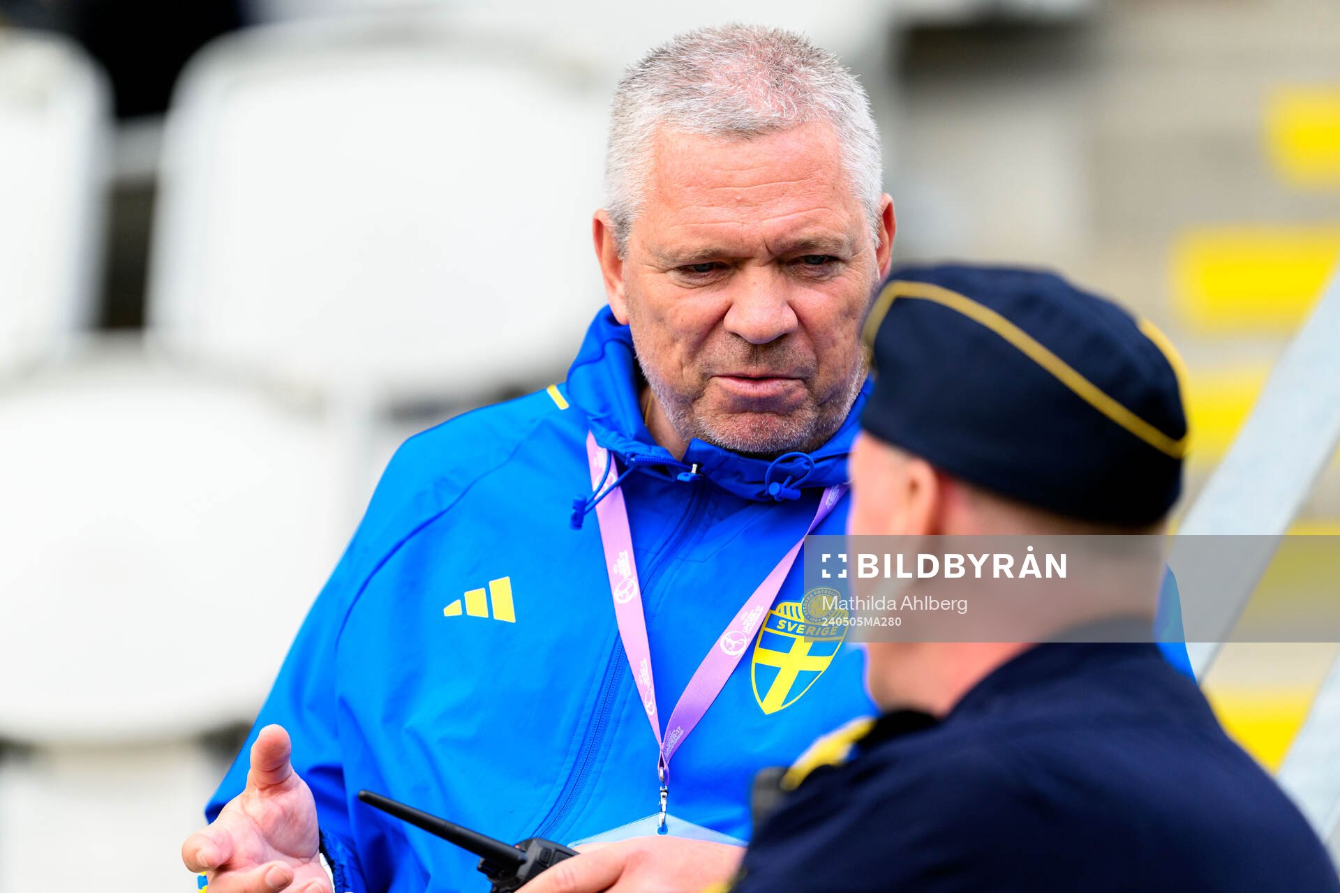 Martin Fredman, Head of security at the Swedish Football