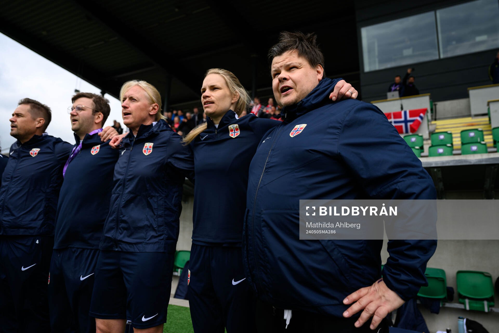 Head coach Børje Sørensen of Norway