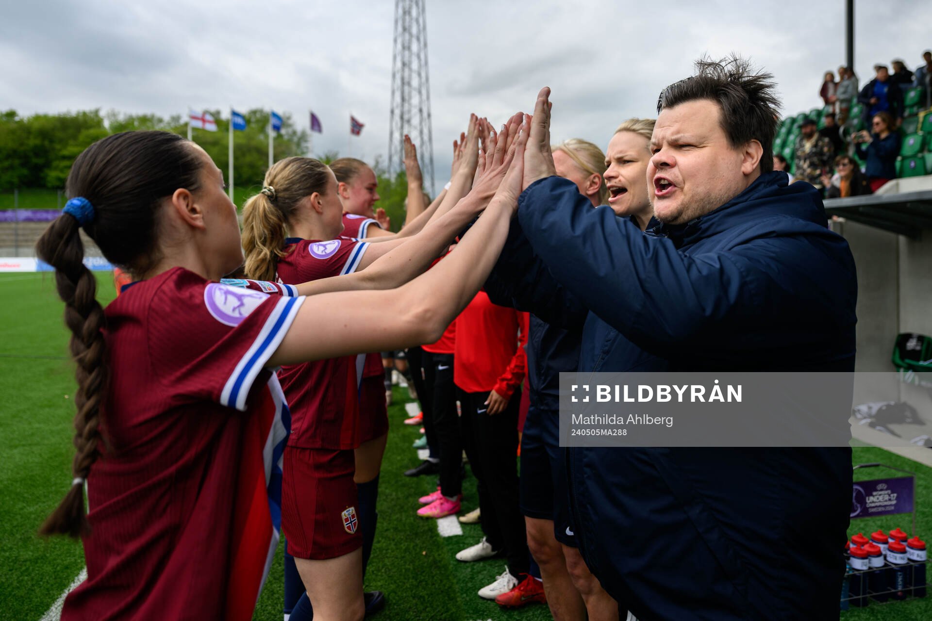 Head coach Børje Sørensen of Norway
