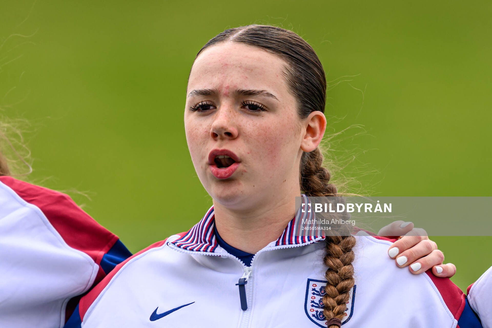 Niamh Peacock of England