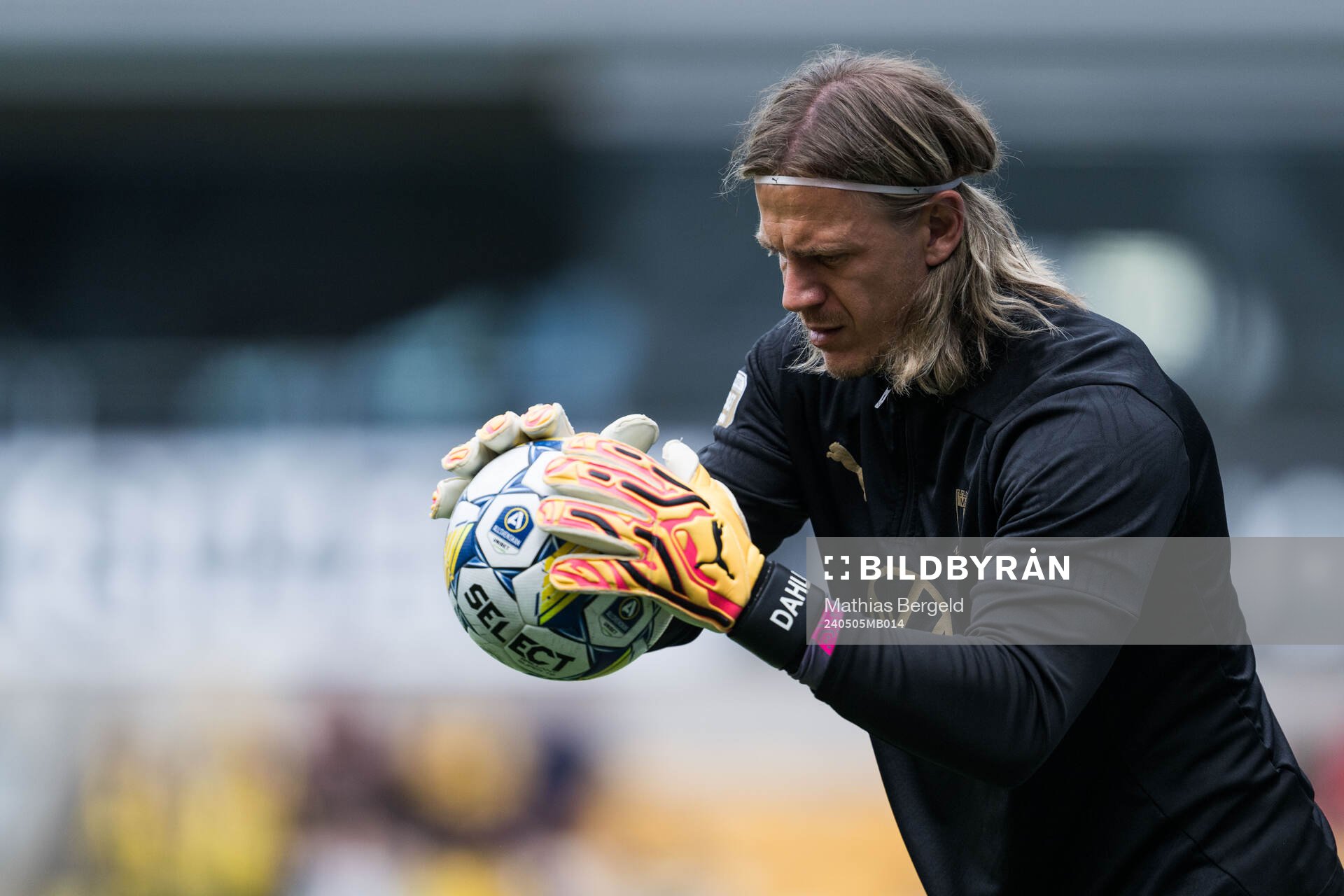 Malmö FFs målvakt Johan Dahlin