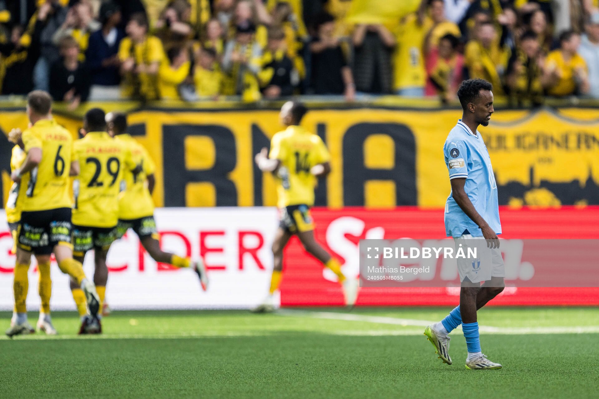 Malmö FFs Taha Ali deppar