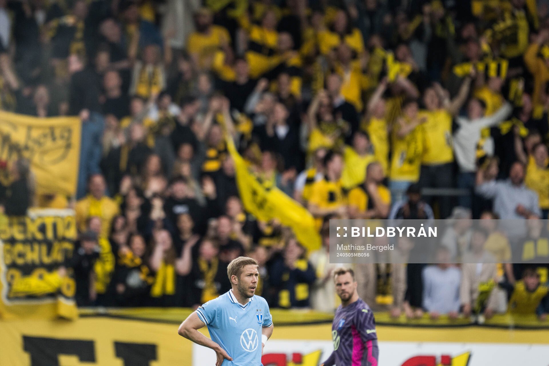 Malmö FFs Anton Tinnerholm deppar
