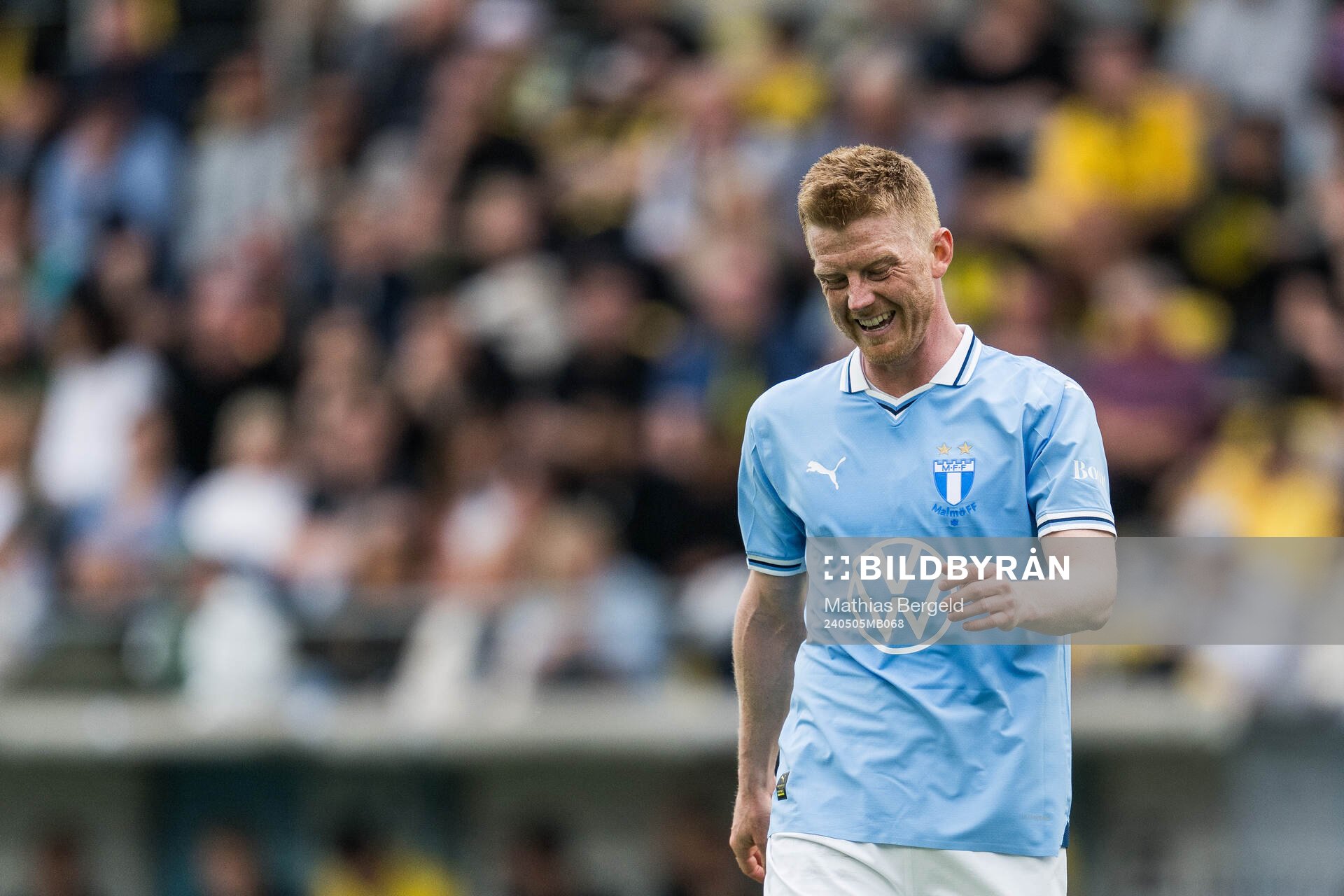 Malmö FFs Anders Christiansen deppar