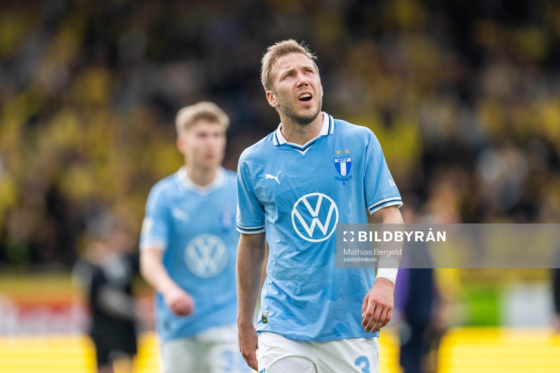 Malmö FFs Anton Tinnerholm deppar