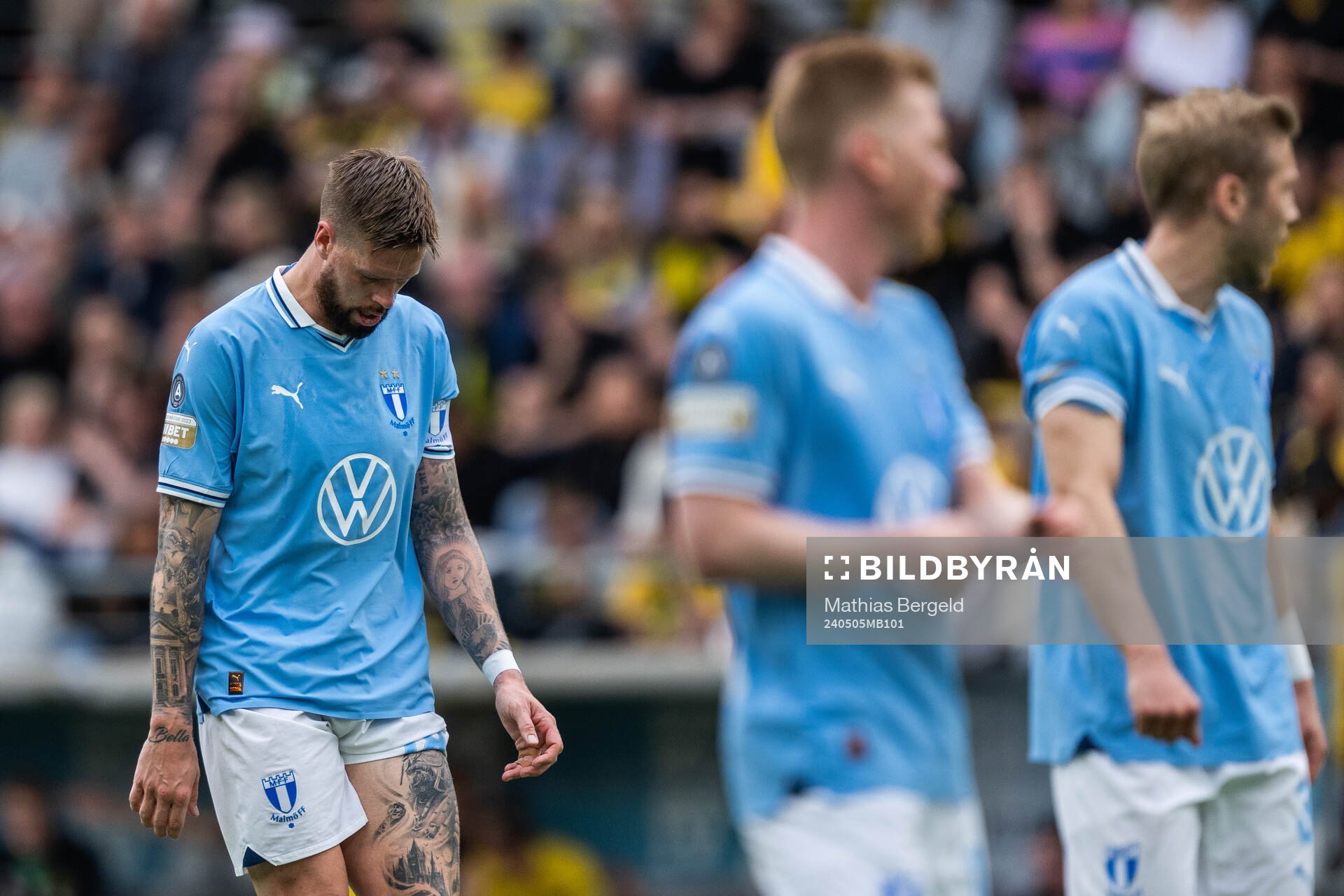 Malmö FFs Pontus Jansson deppar