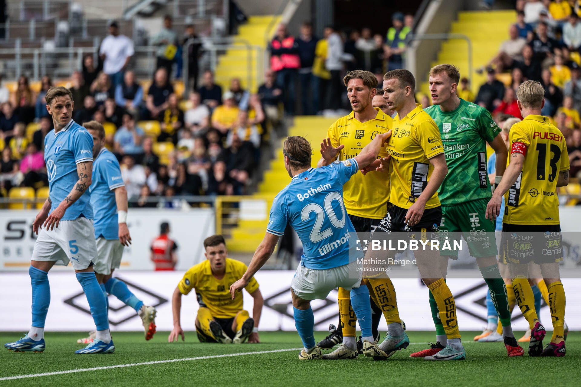Elfsborgs Noah Söderberg, Gustav Henriksson och målvakt