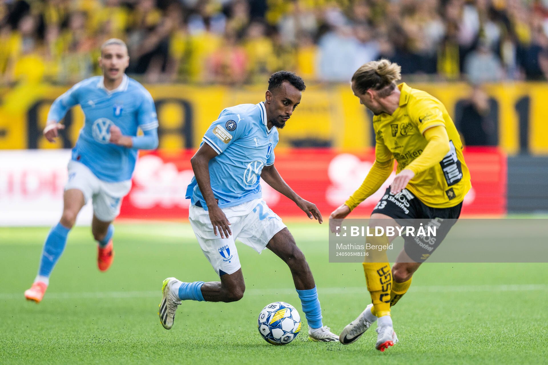 Malmö FFs Taha Ali och Elfsborgs Niklas Hult