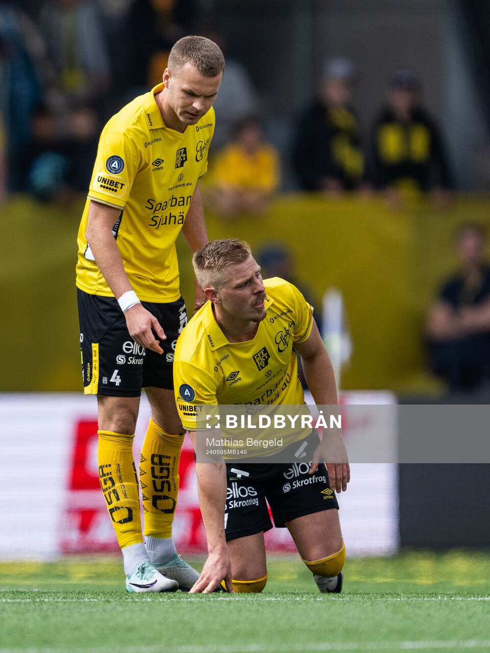 Elfsborgs Gustav Henriksson och Per Frick