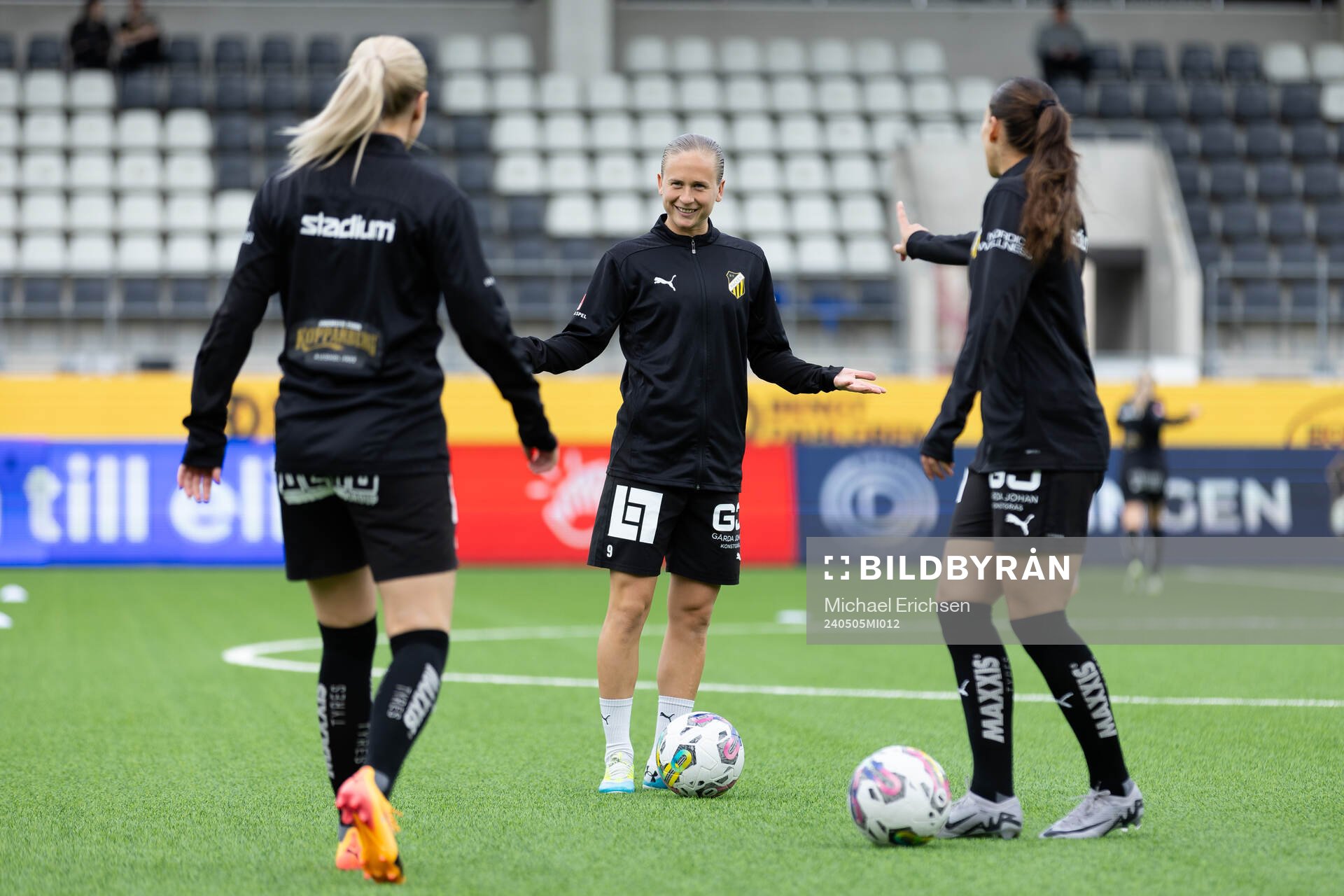 Häckens Filippa Curmark, Josefine Rybrink och Rusul Rosa