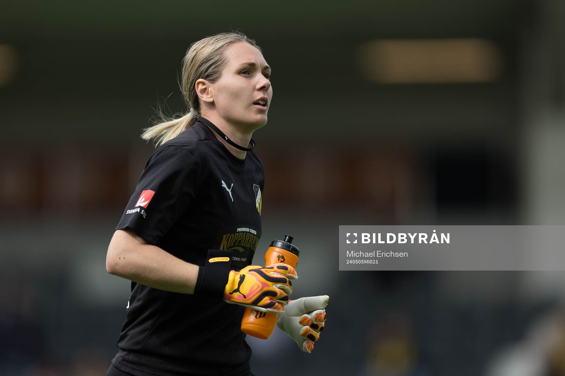 Häckens målvakt Jennifer Falk
