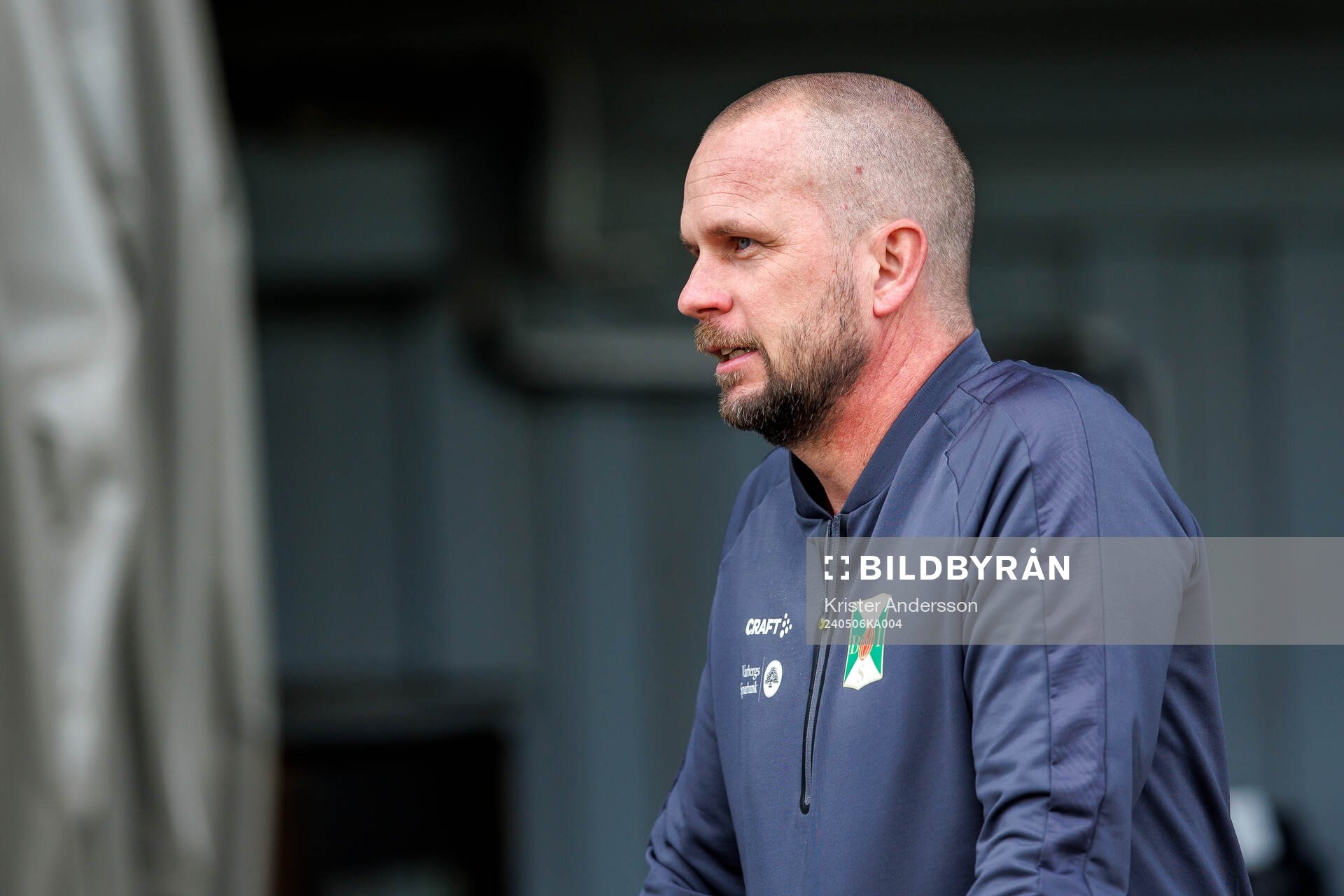Varbergs tränare Tobias Linderoth