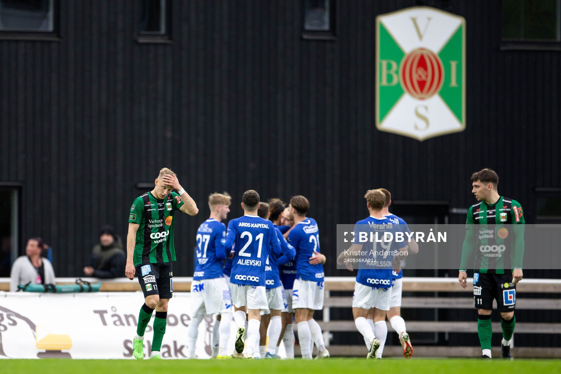 Varbergs Liam Olausson deppar