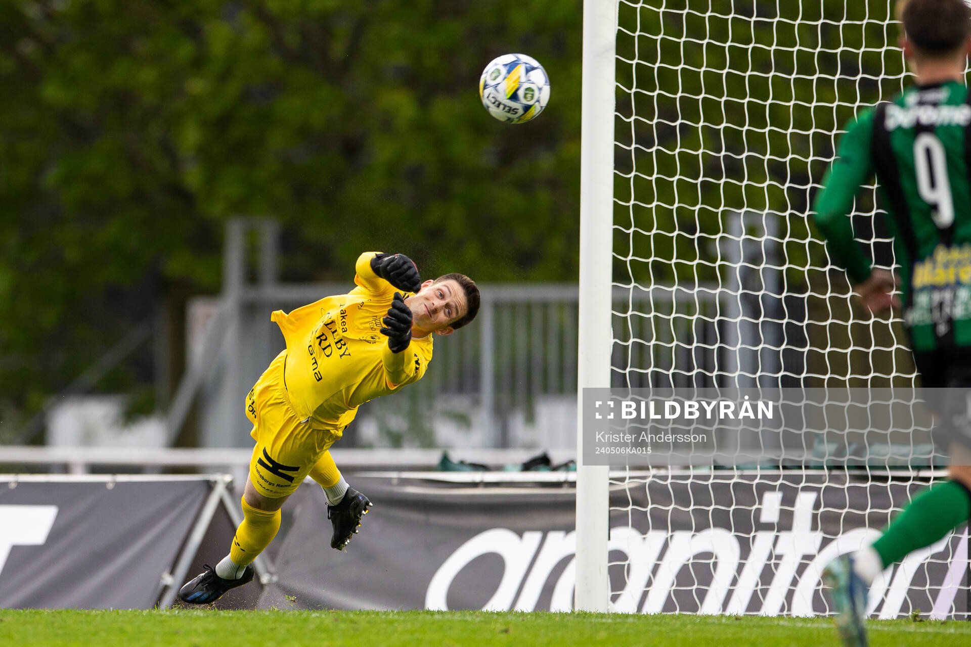 Trelleborgs målvakt Andreas Larsen