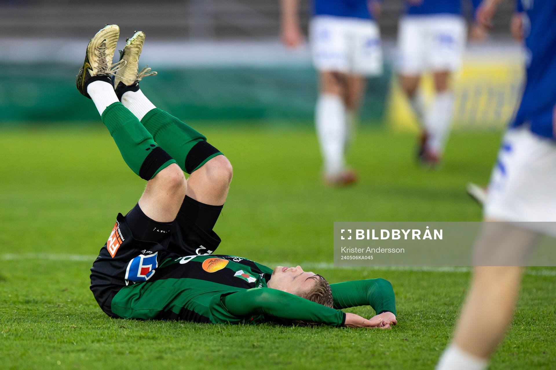 Varbergs Leo Frigell Jansson deppar