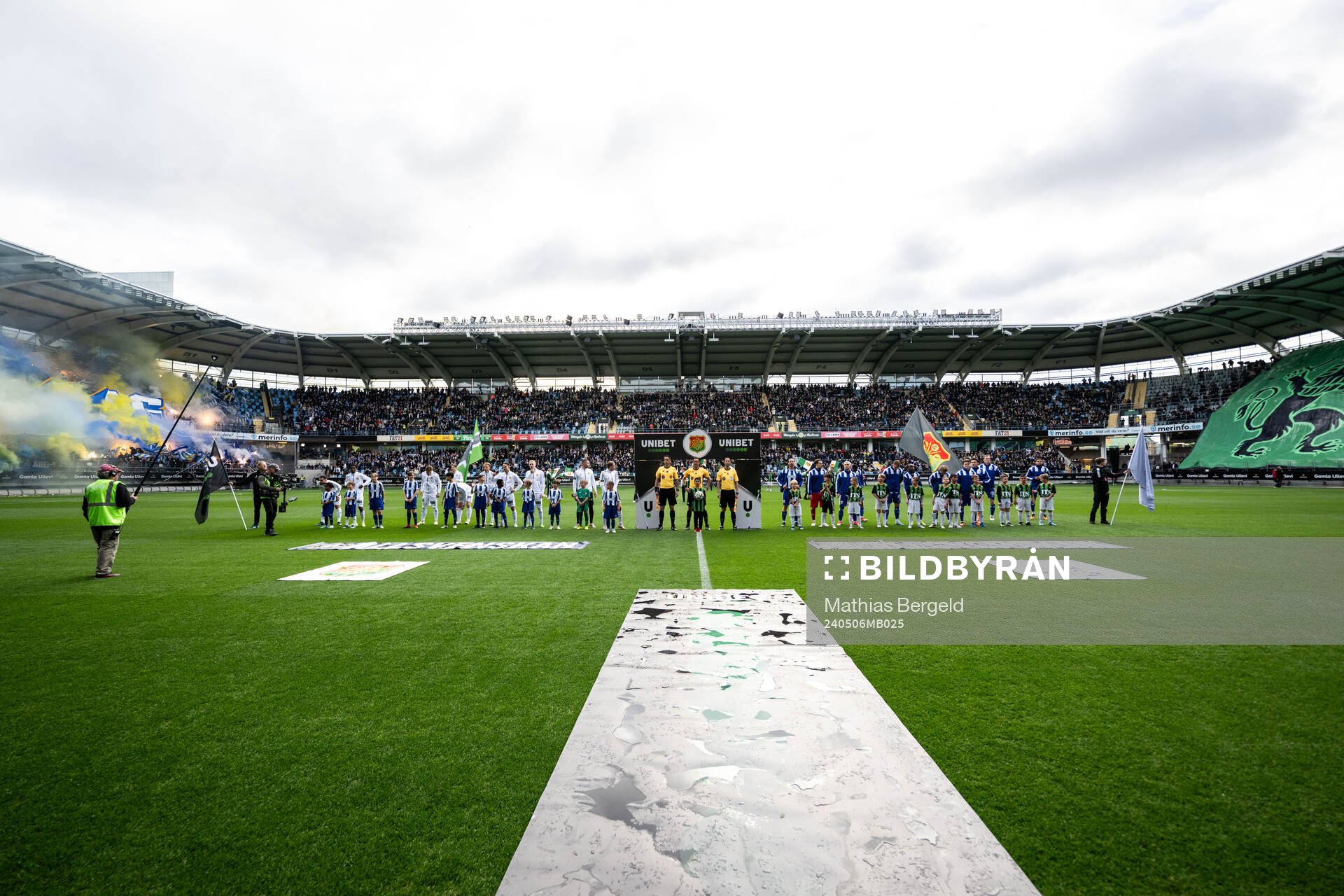 GAIS och IFK Göteborgs spelare