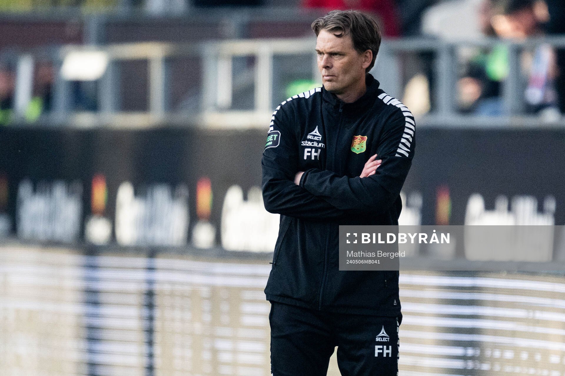 GAIS tränare Fredrik Holmberg
