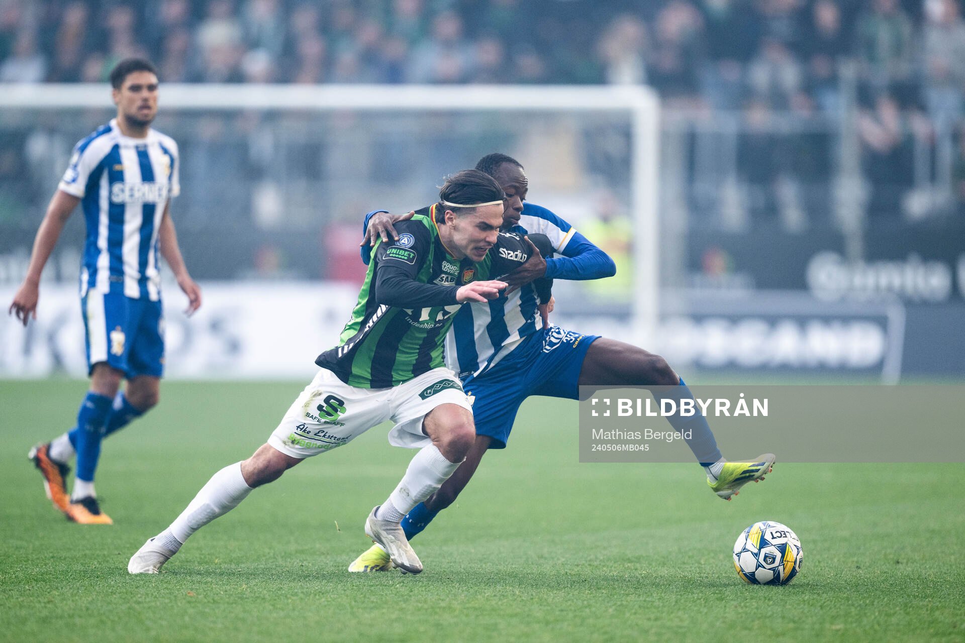 GAIS William Milovanovic och IFK Göteborgs Malick Junior