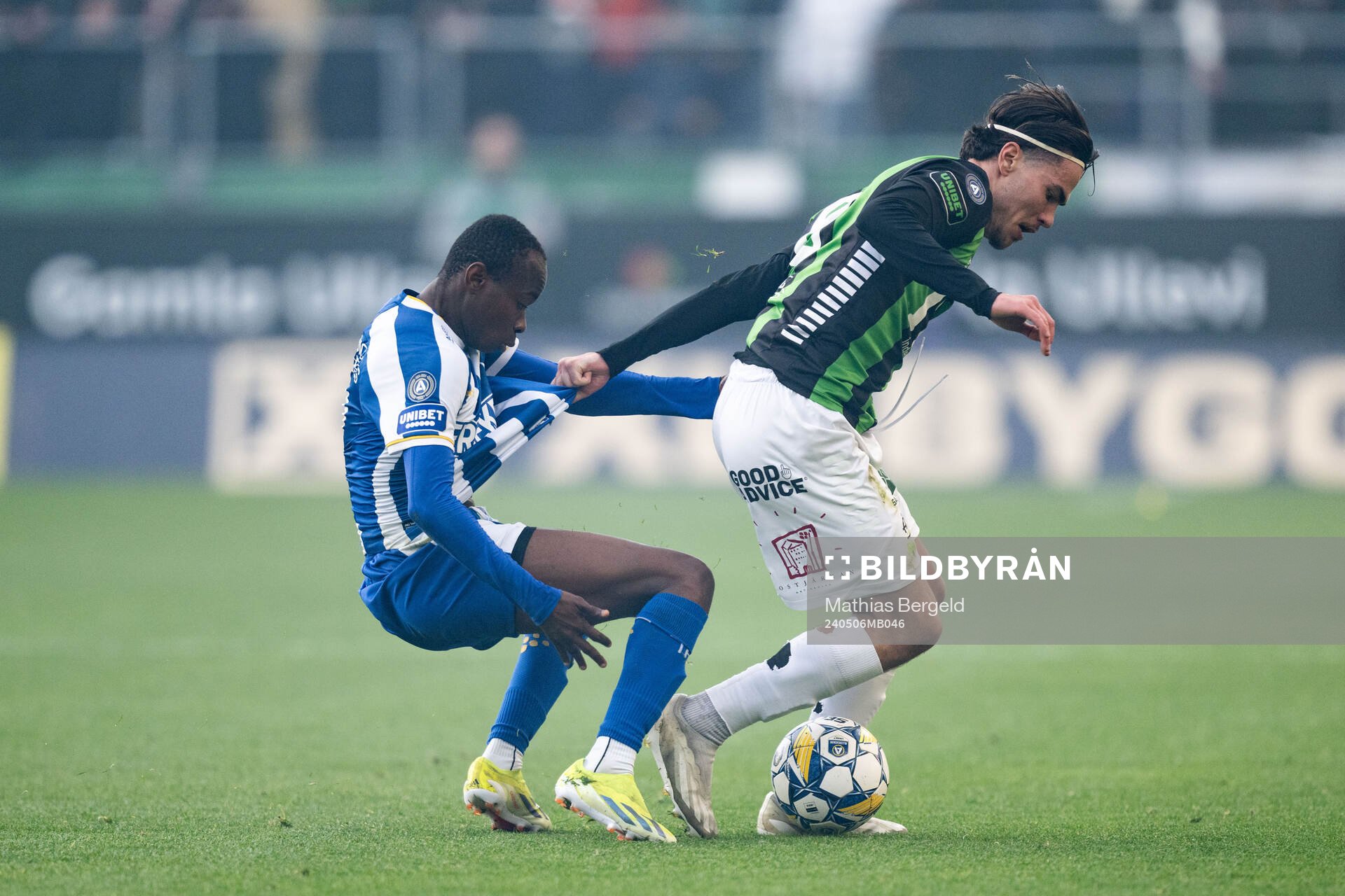 IFK Göteborgs Malick Junior Yalcouye och GAIS William