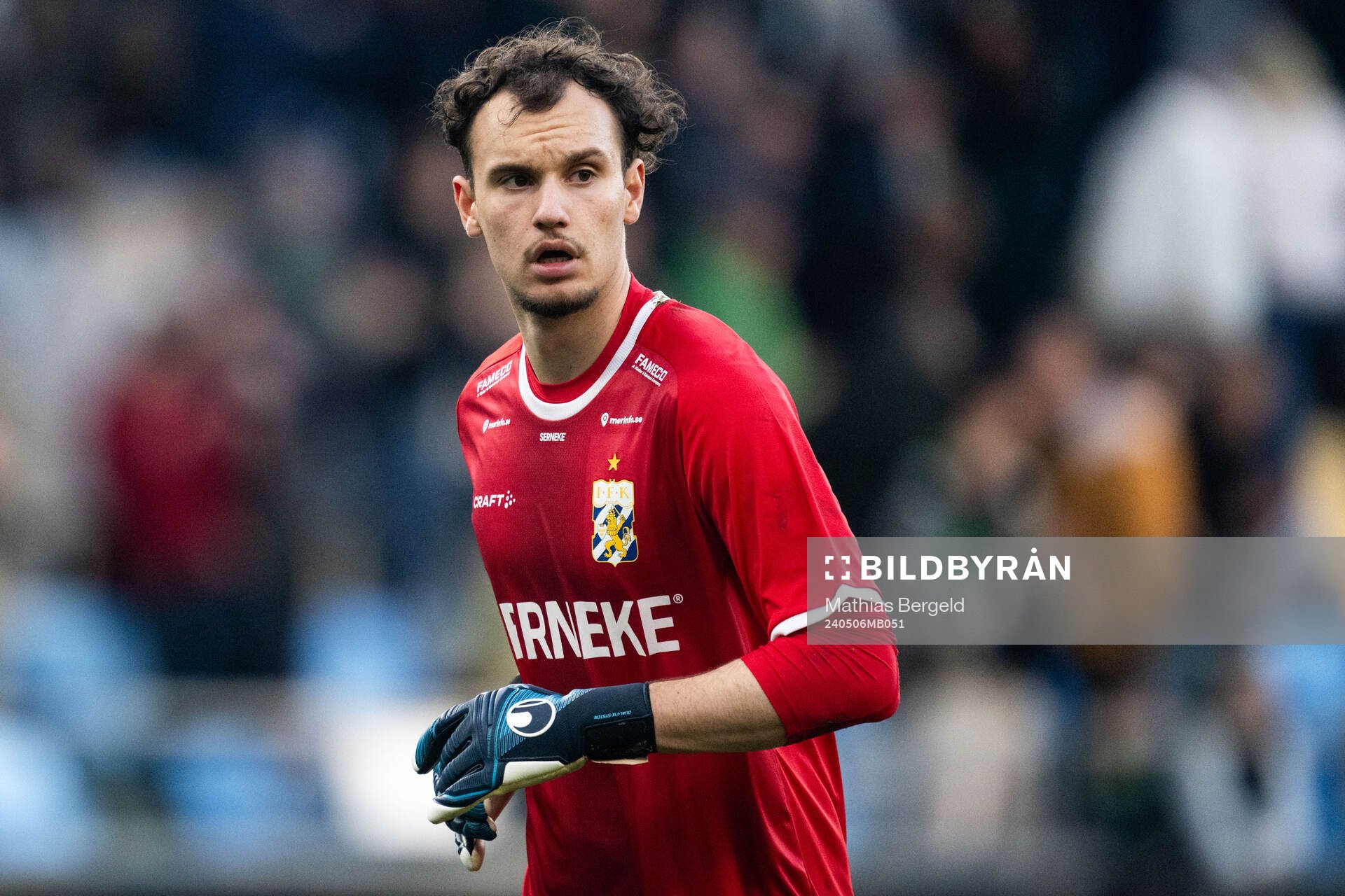 IFK Göteborgs målvakt Elis Bishesari