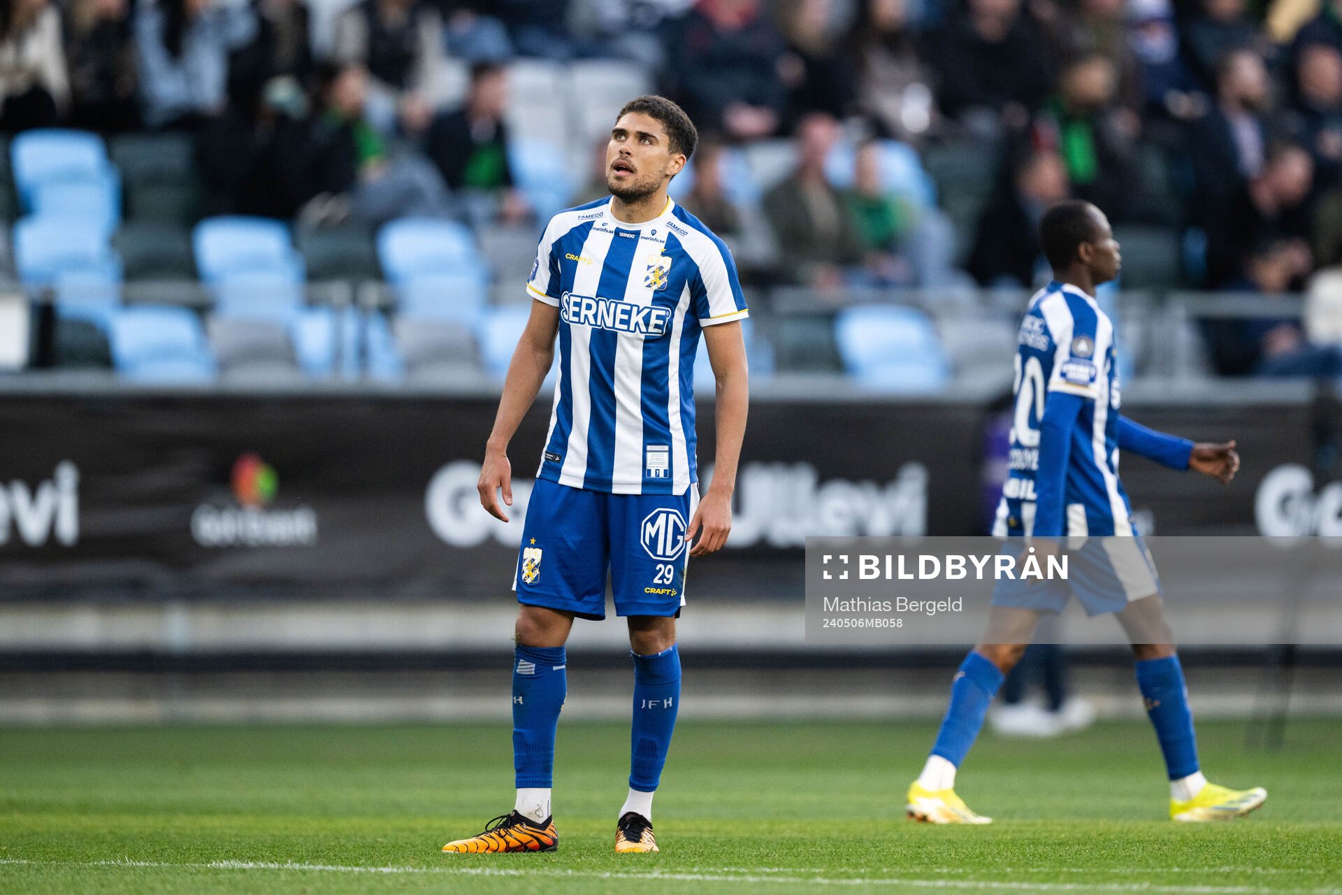 IFK Göteborgs Thomas Santos deppar