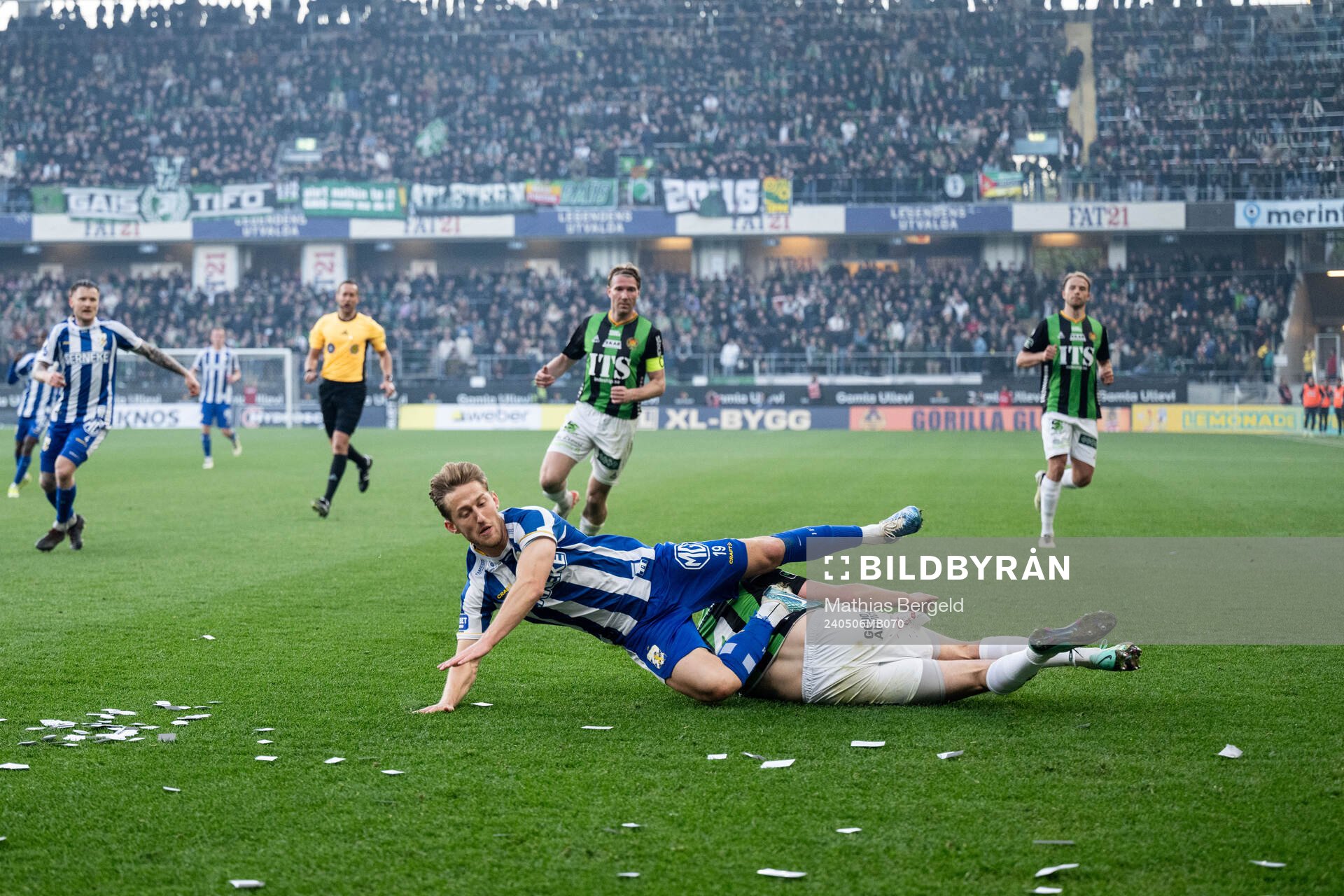 IFK Göteborgs Arbnor Mucolli och GAIS Axel Norén