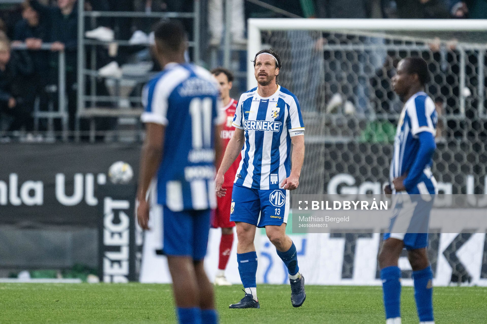IFK Göteborgs Gustav Svensson deppar