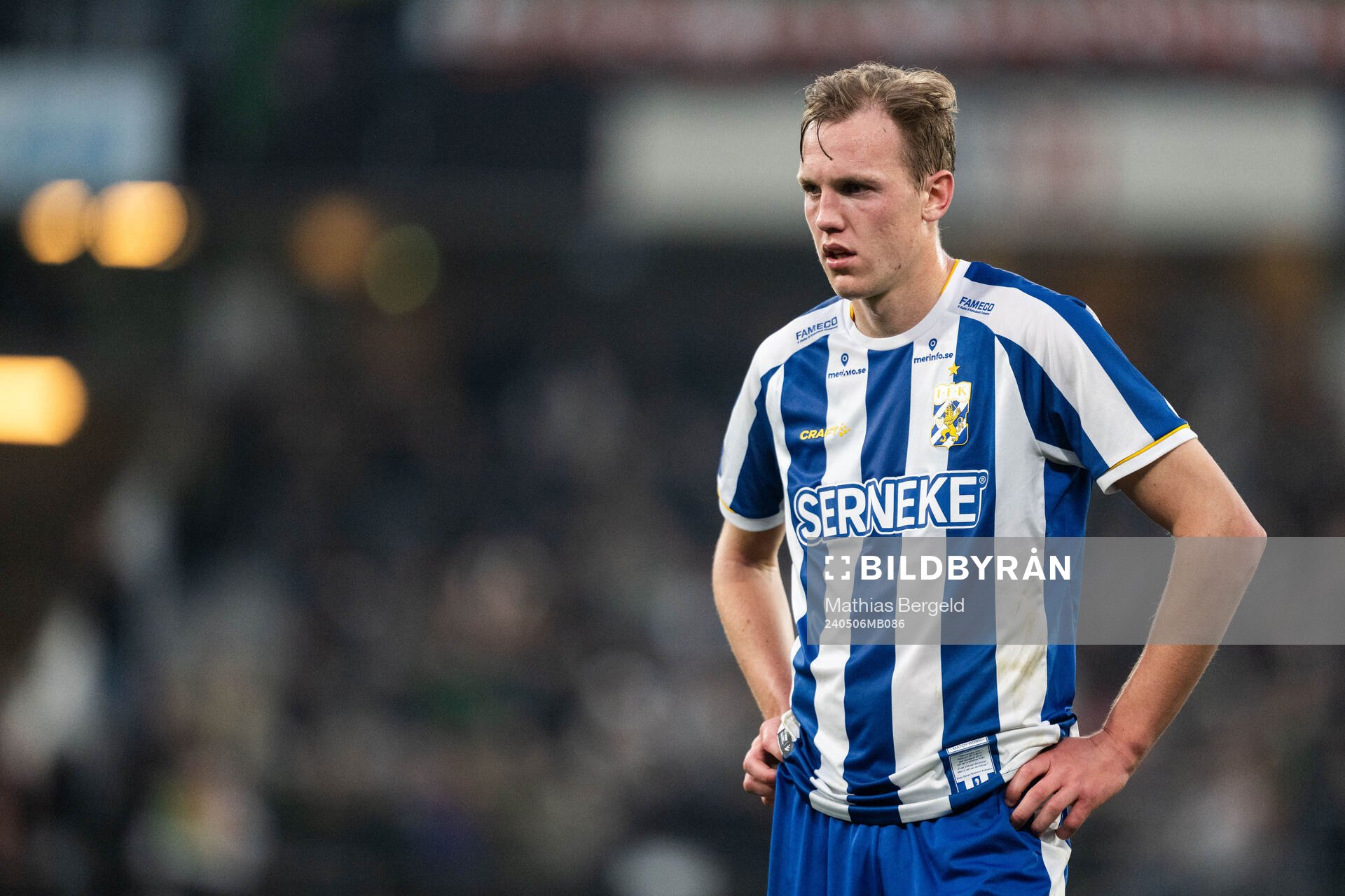 IFK Göteborgs Adam Carlén deppar